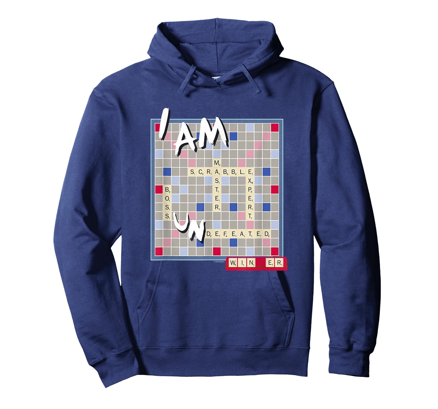 Scrabble I Am Undefeated Winning Letters Vintage Board T-Shirt