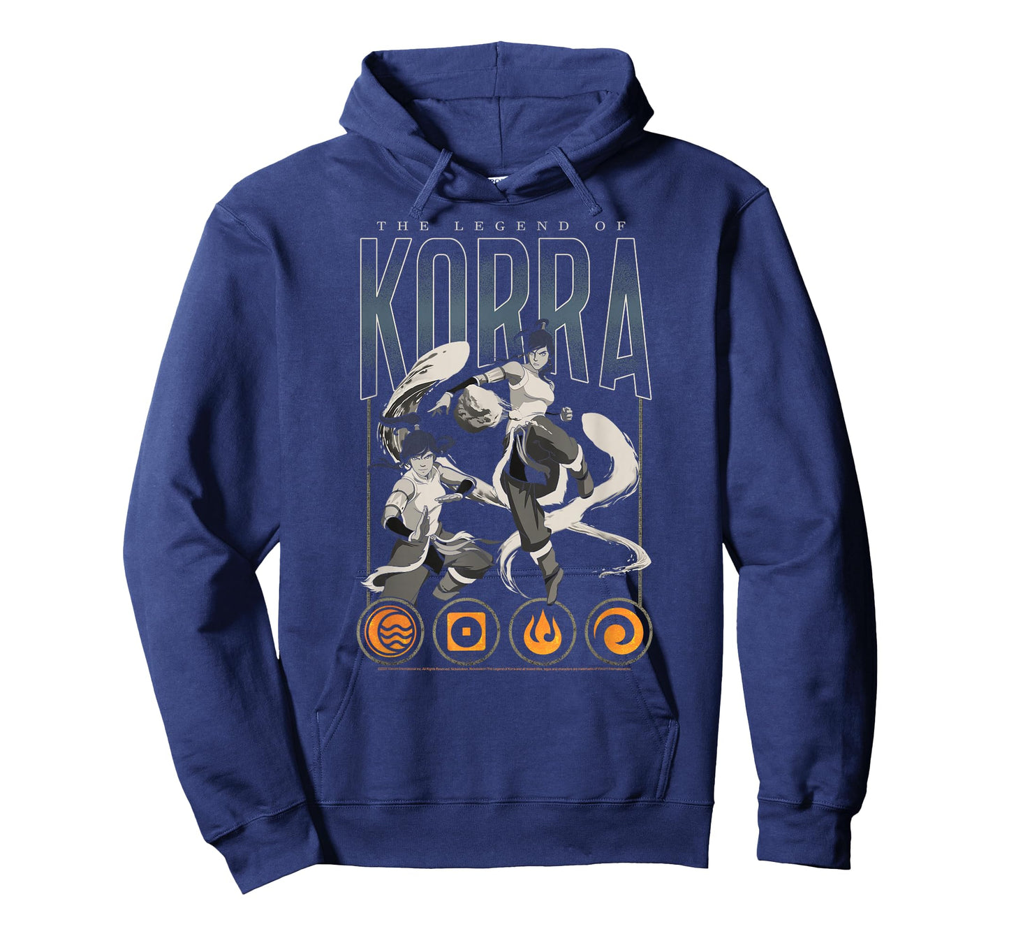Avatar: Legend of Korra Poses and Elements Collage Anime T-Shirt
