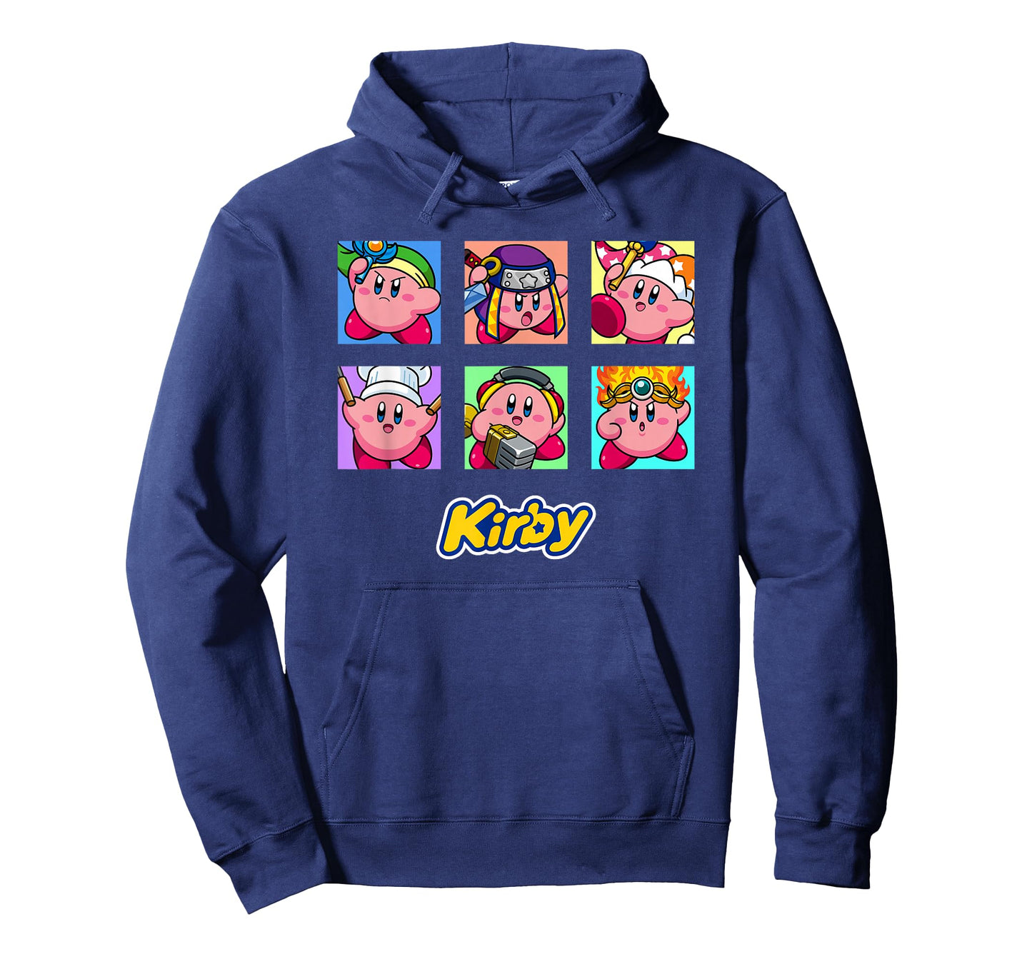 Kirby Selected Abilities Collage Pop Art Full Color T-Shirt