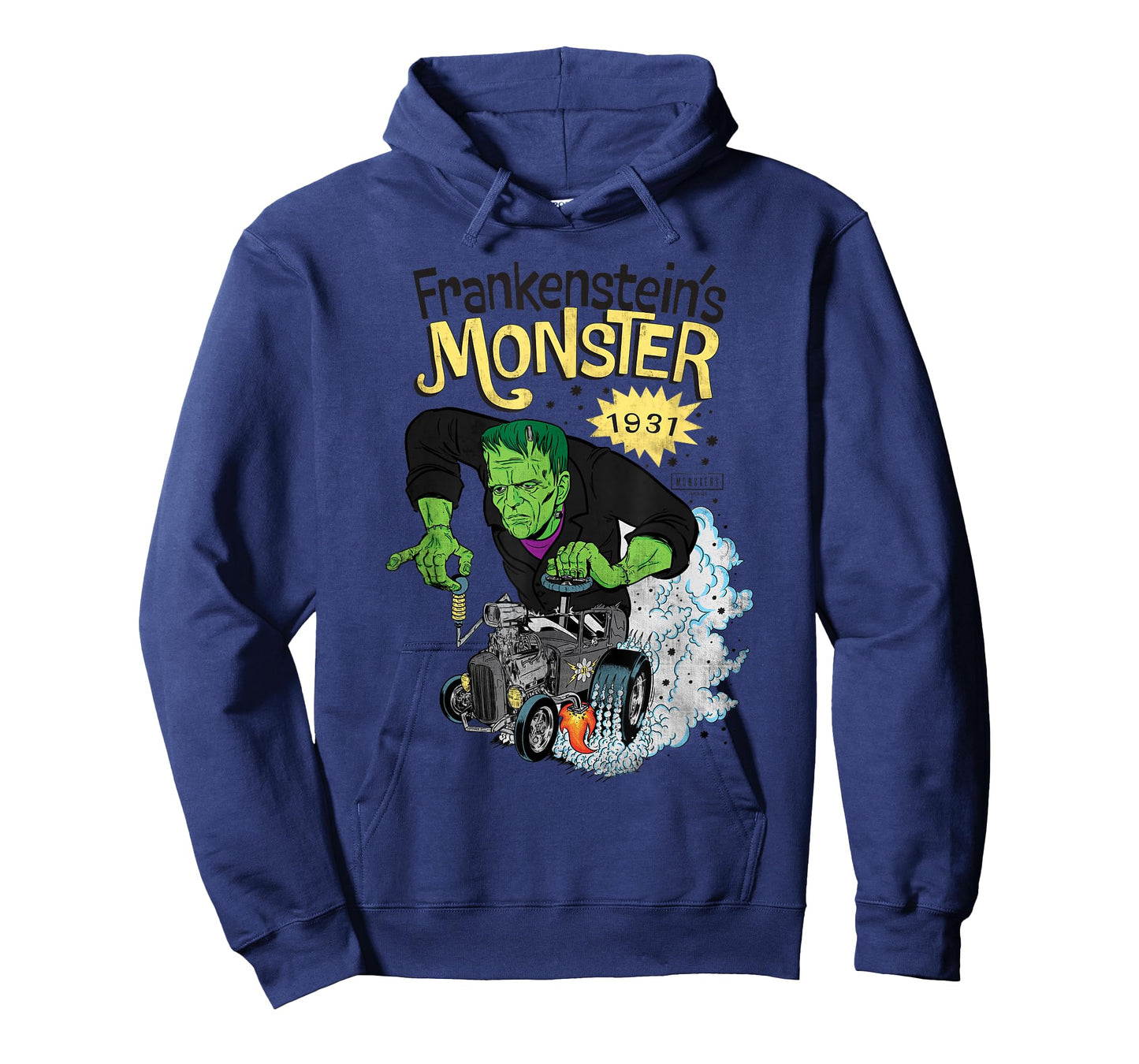 Universal Monsters Frankenstein's Monster Hod Rod T-Shirt