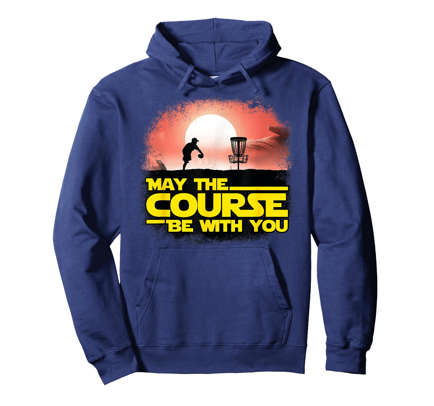 May The Course Be With You - Golf Gifts - Disc Golf T-shirt T-Shirt