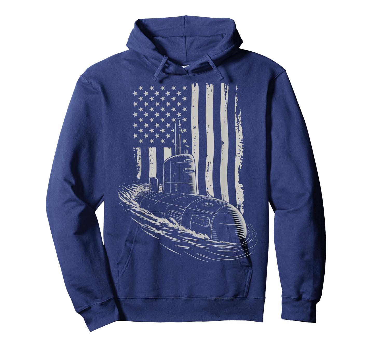 Submarine USA Flag Veteran 4th of July T-Shirt