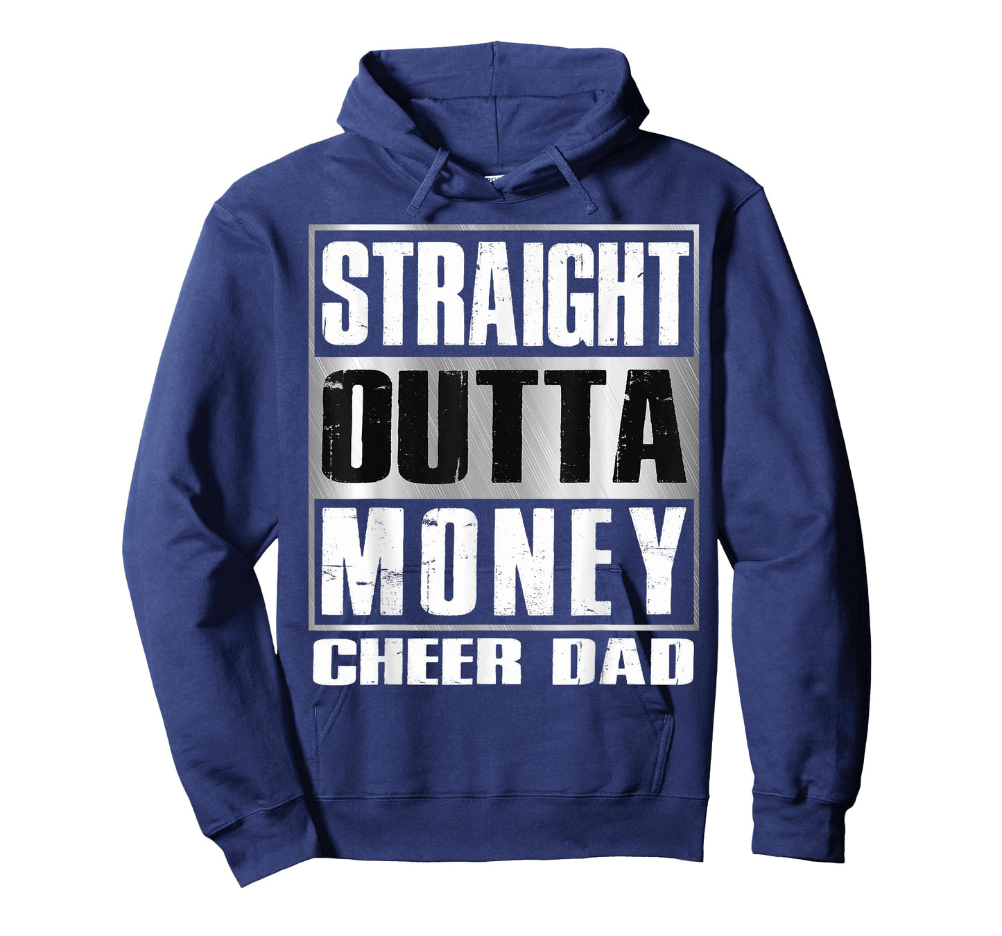 Cheer Dad Straight Outta Money Shirt Gift Dance Cheerleader T-Shirt