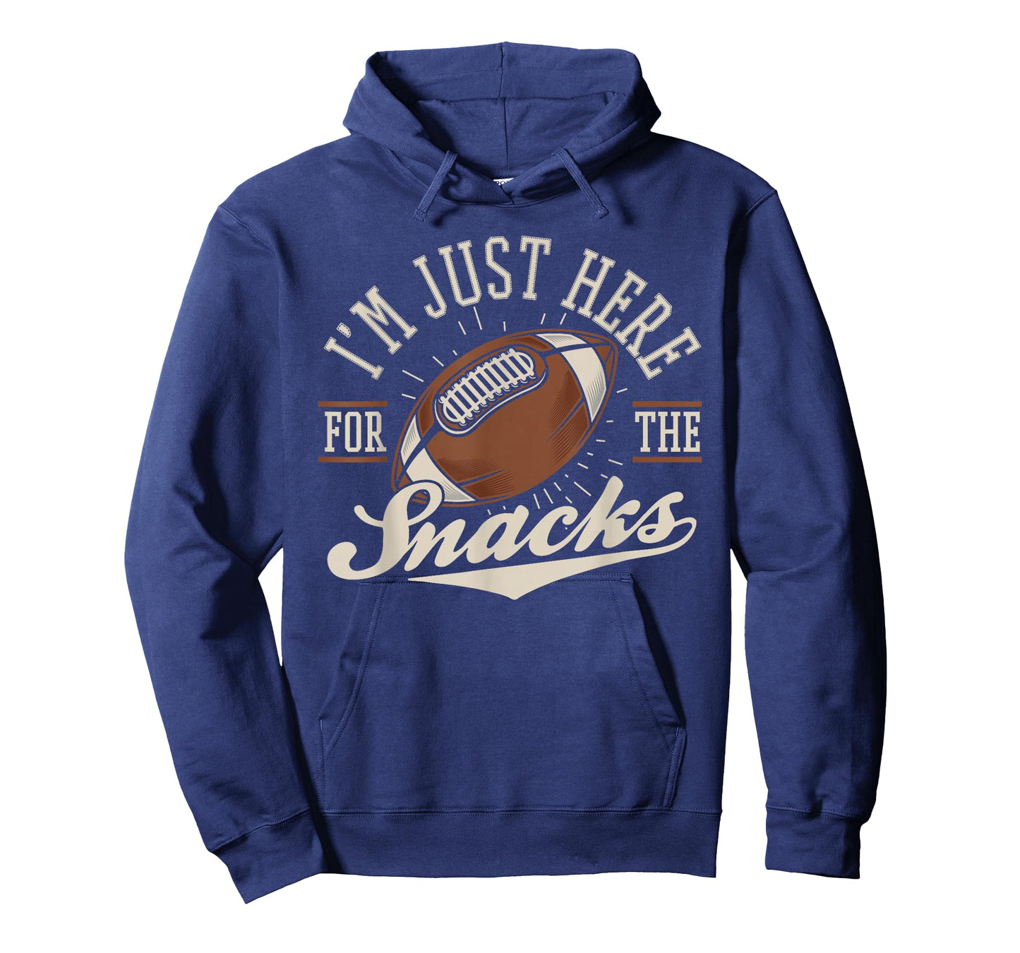I'm Just Here For The Snacks Funny Fantasy Football League T-Shirt