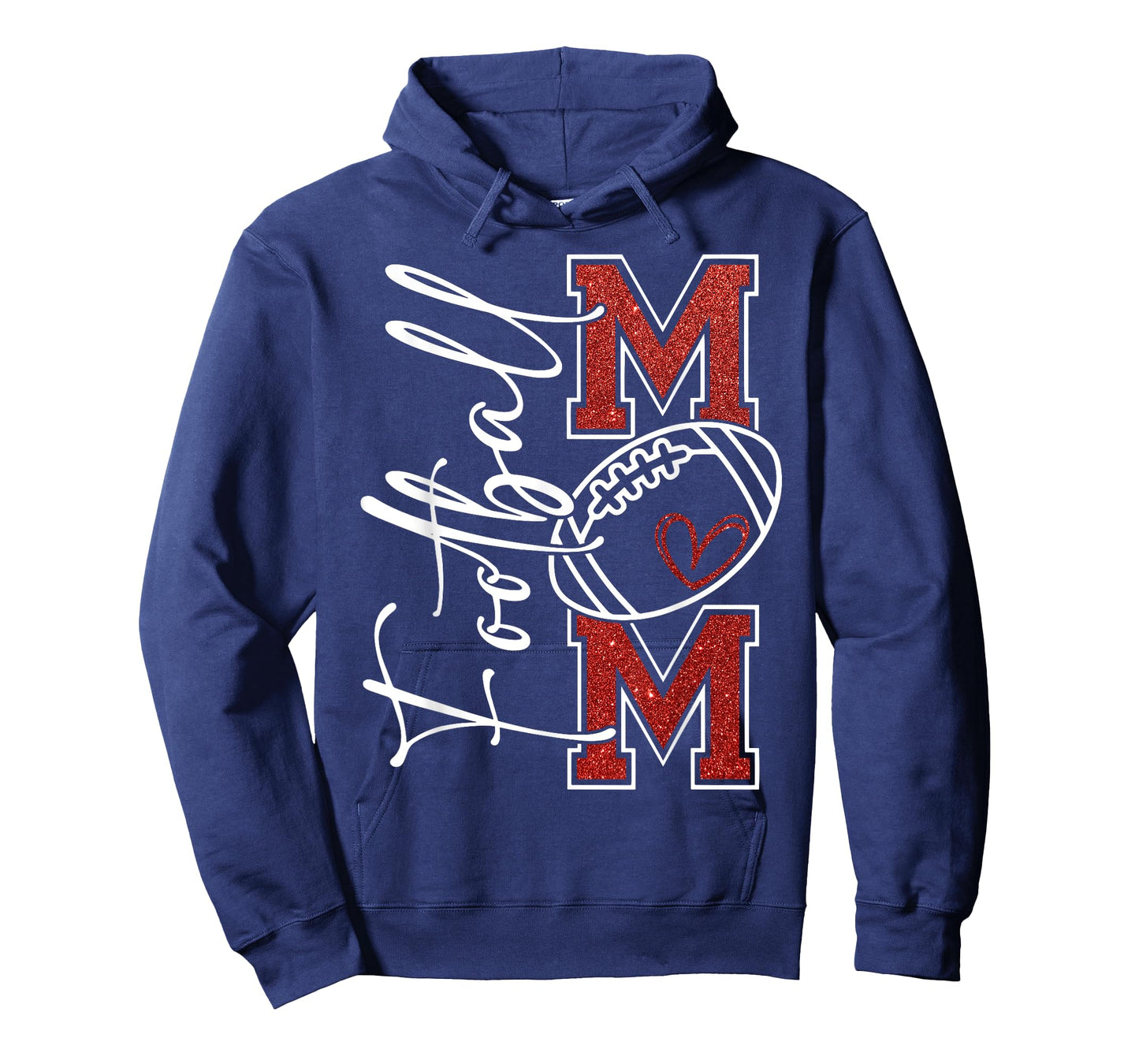 Football Mama Go Cheer Football Mom Game Day Mother's Day T-Shirt
