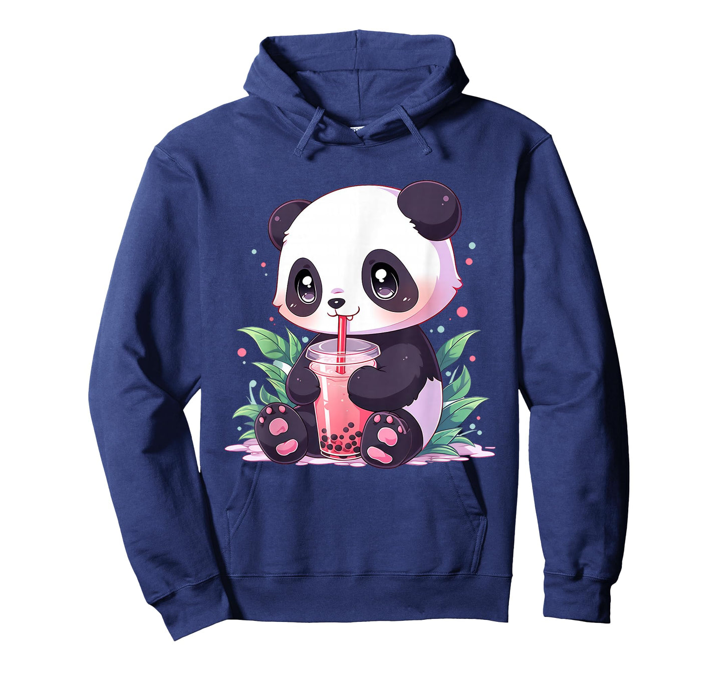 Kawaii Panda Drinking Bubble Tea Boba Lover T-Shirt