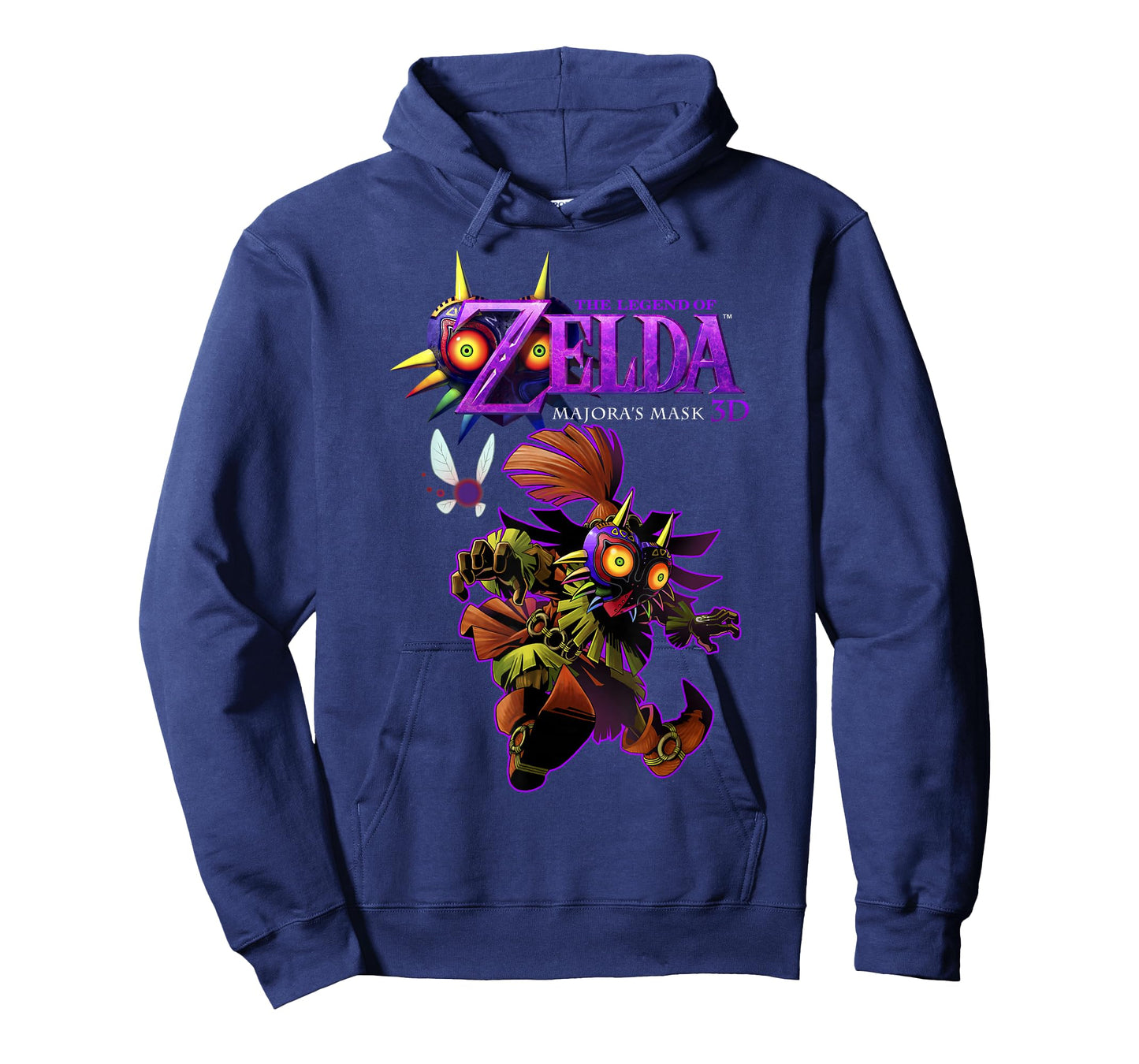 Legend Of Zelda Majoras Mask Skull Kid Portrait Logo T-Shirt