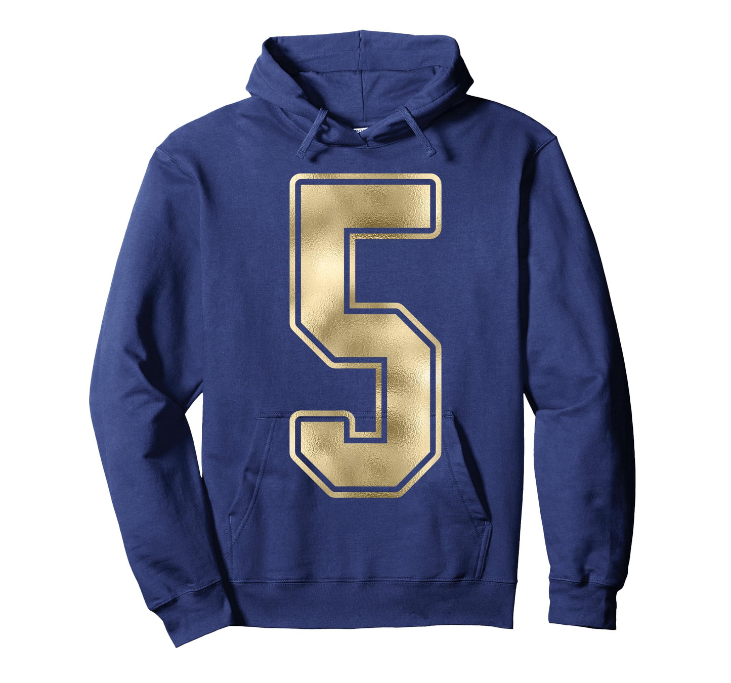 #5 Number 5 Sports Fan Jersey Style T-Shirt T-Shirt