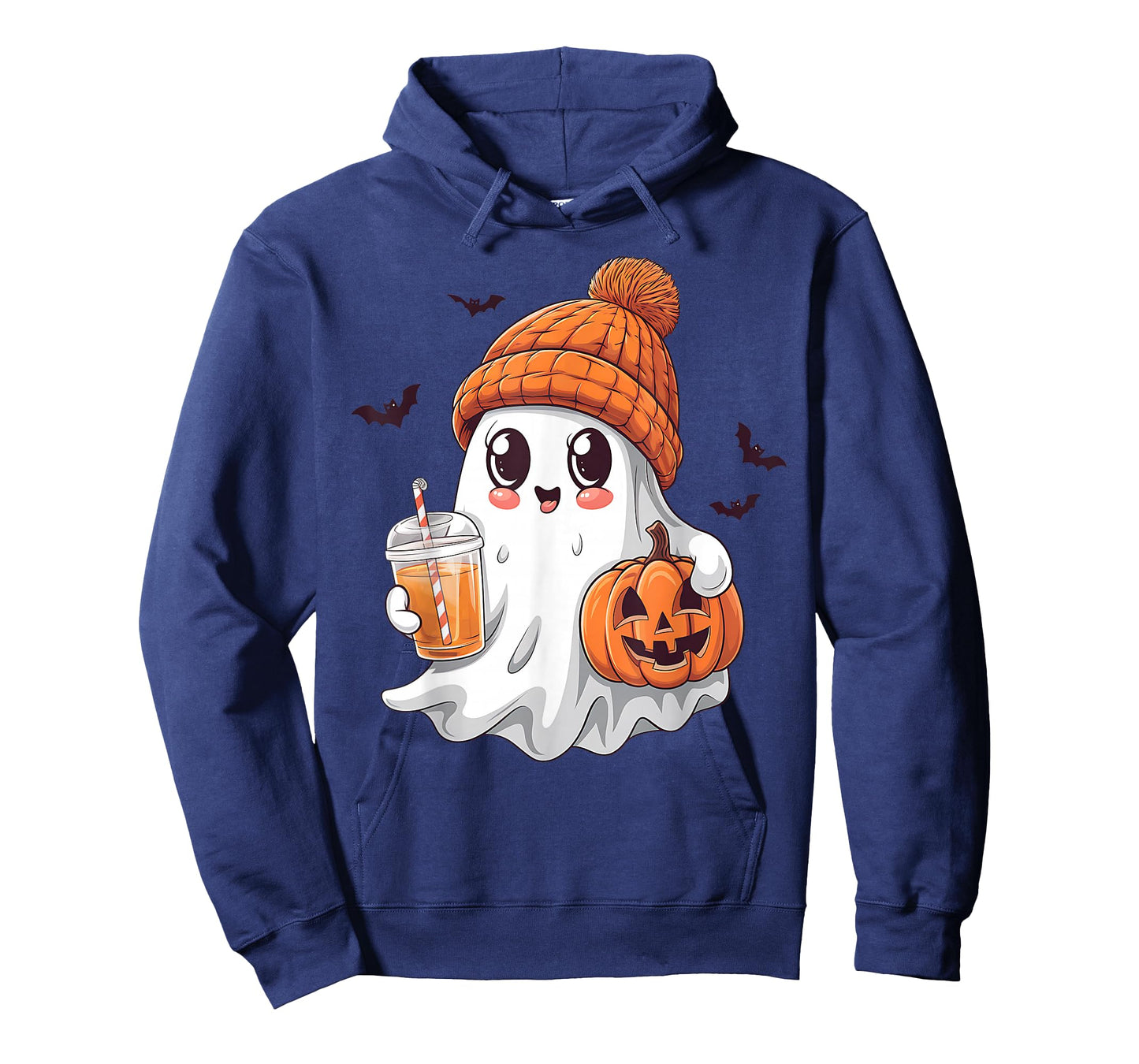 Cute Ghost Halloween Bruh Girls Women Kids T-Shirt