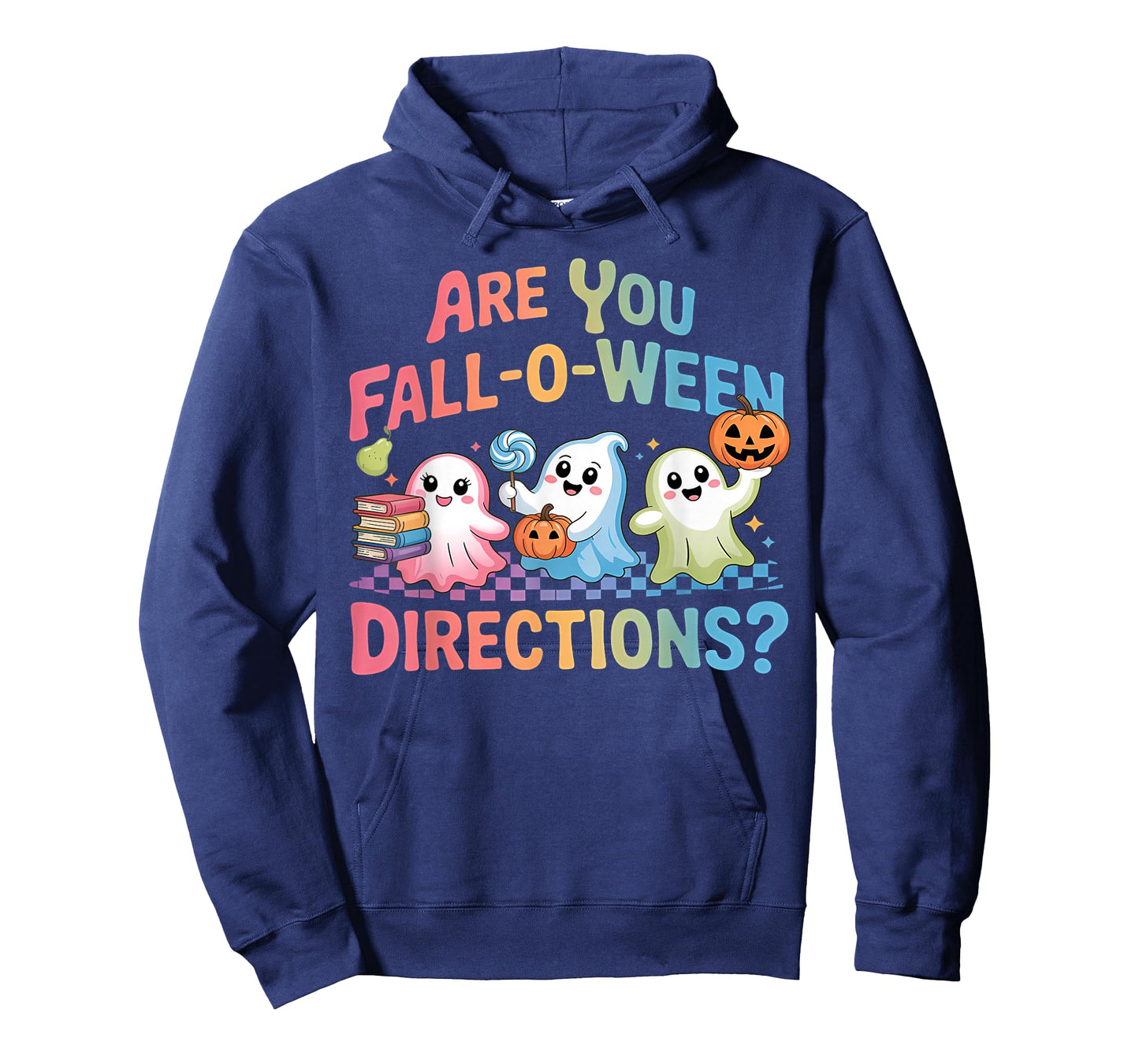 are You Fall O Ween Directions Halloween Teacher Ghosts T-Shirt