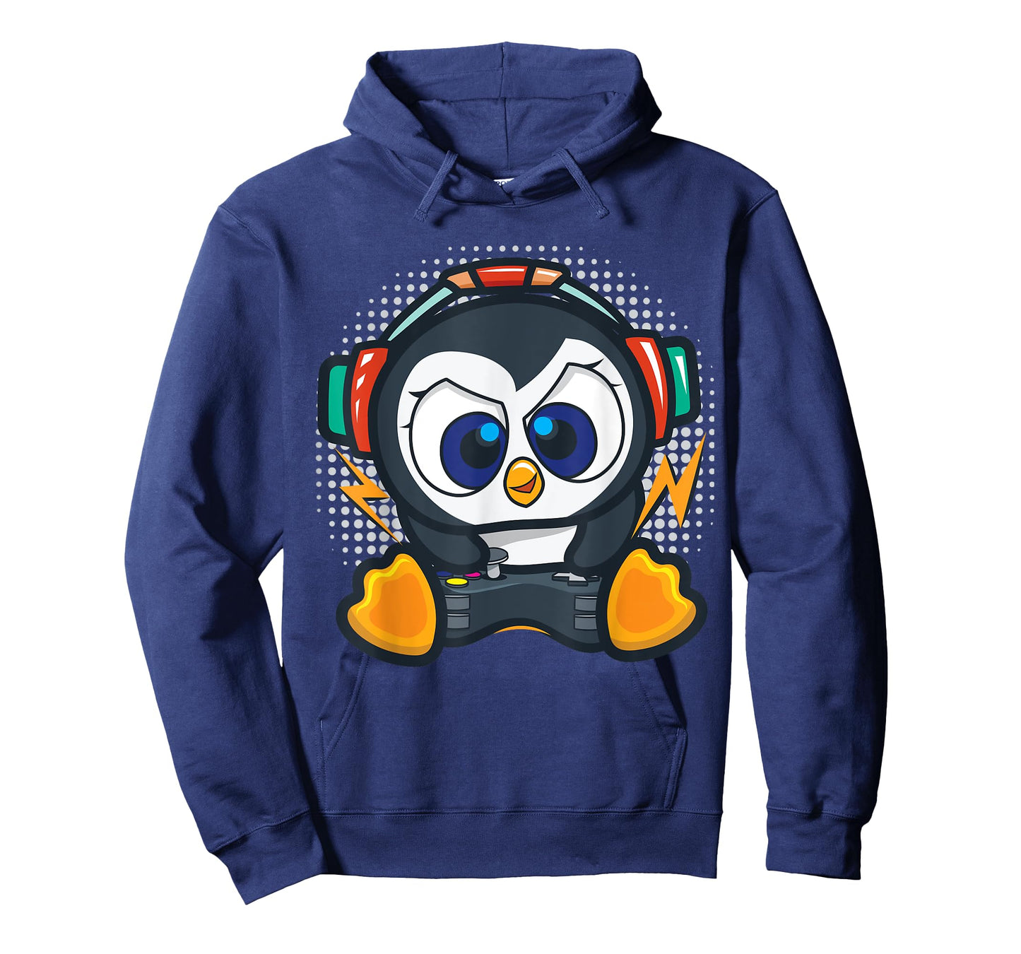 Penguin Gaming Shirt Boys Kids Gamer Gift Penguin Lover T-Shirt