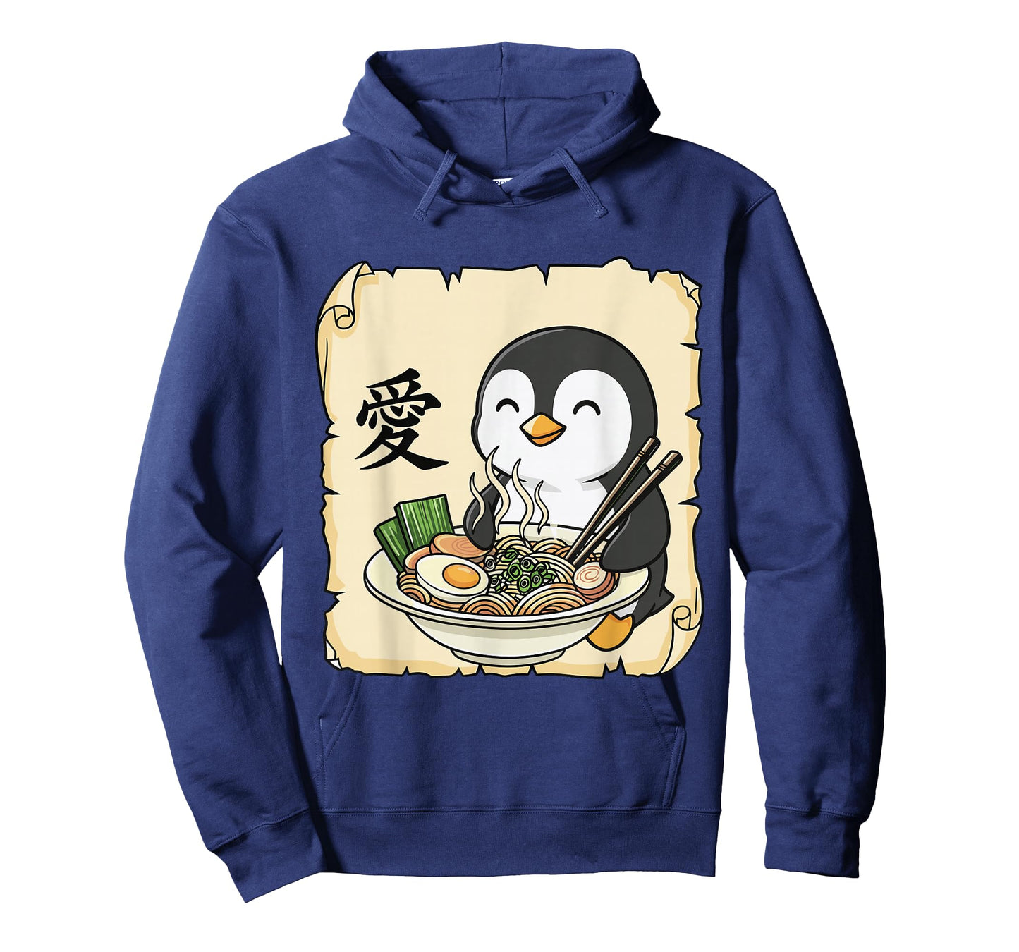 Funny Penguin Ramen Kawaii Anime Japanese Graphic Women Men T-Shirt