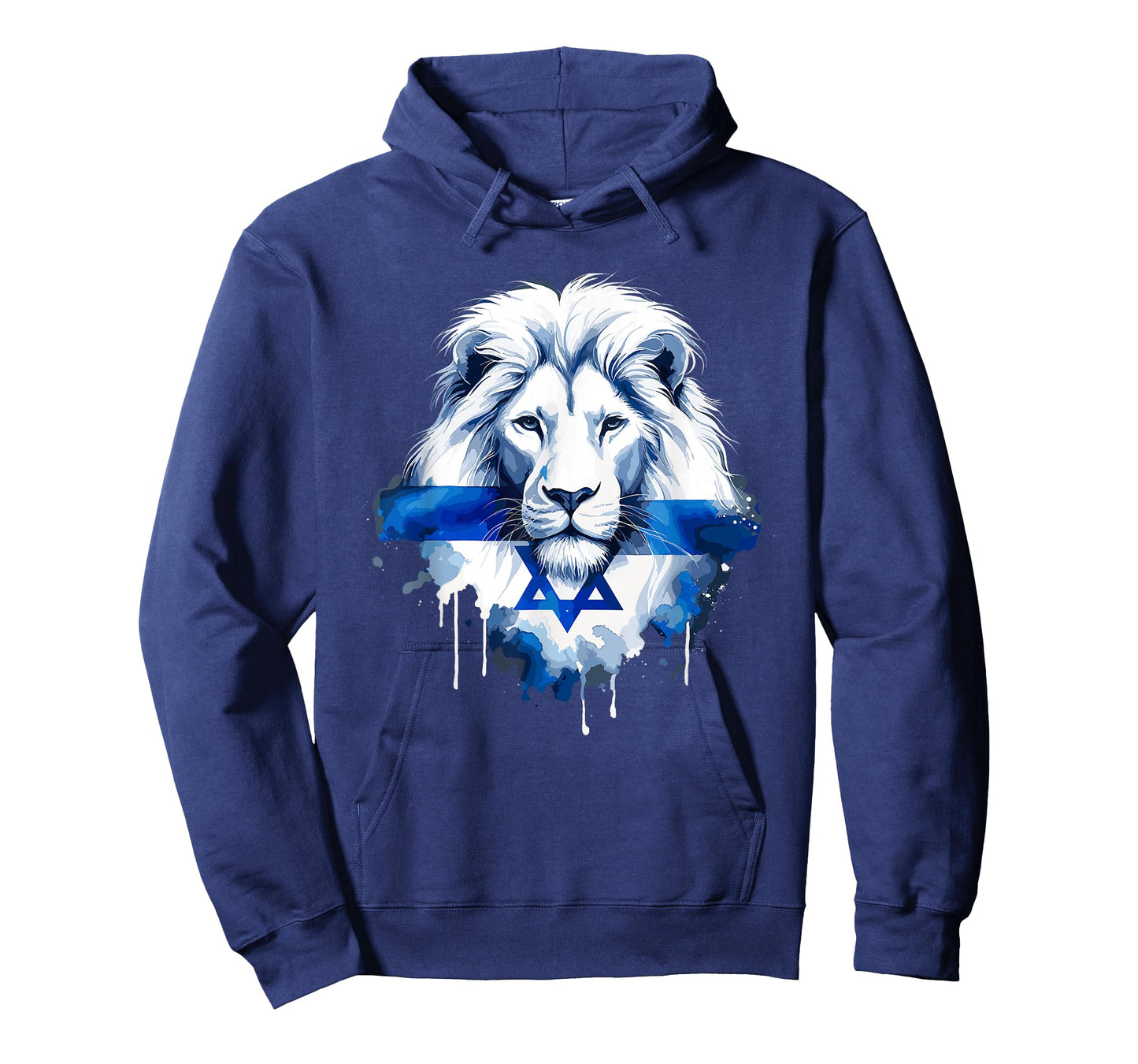 Jewish Israel Flag Lion David Star Yisrael Proud Israelites T-Shirt