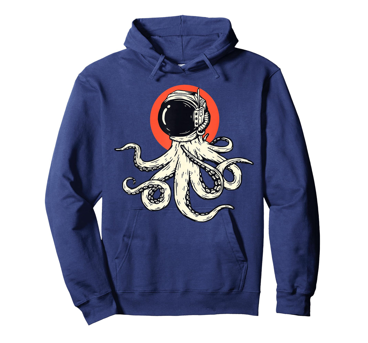 Funny Octopus Alien Gift Outer Space UFO Mars Scifi Mens T-Shirt