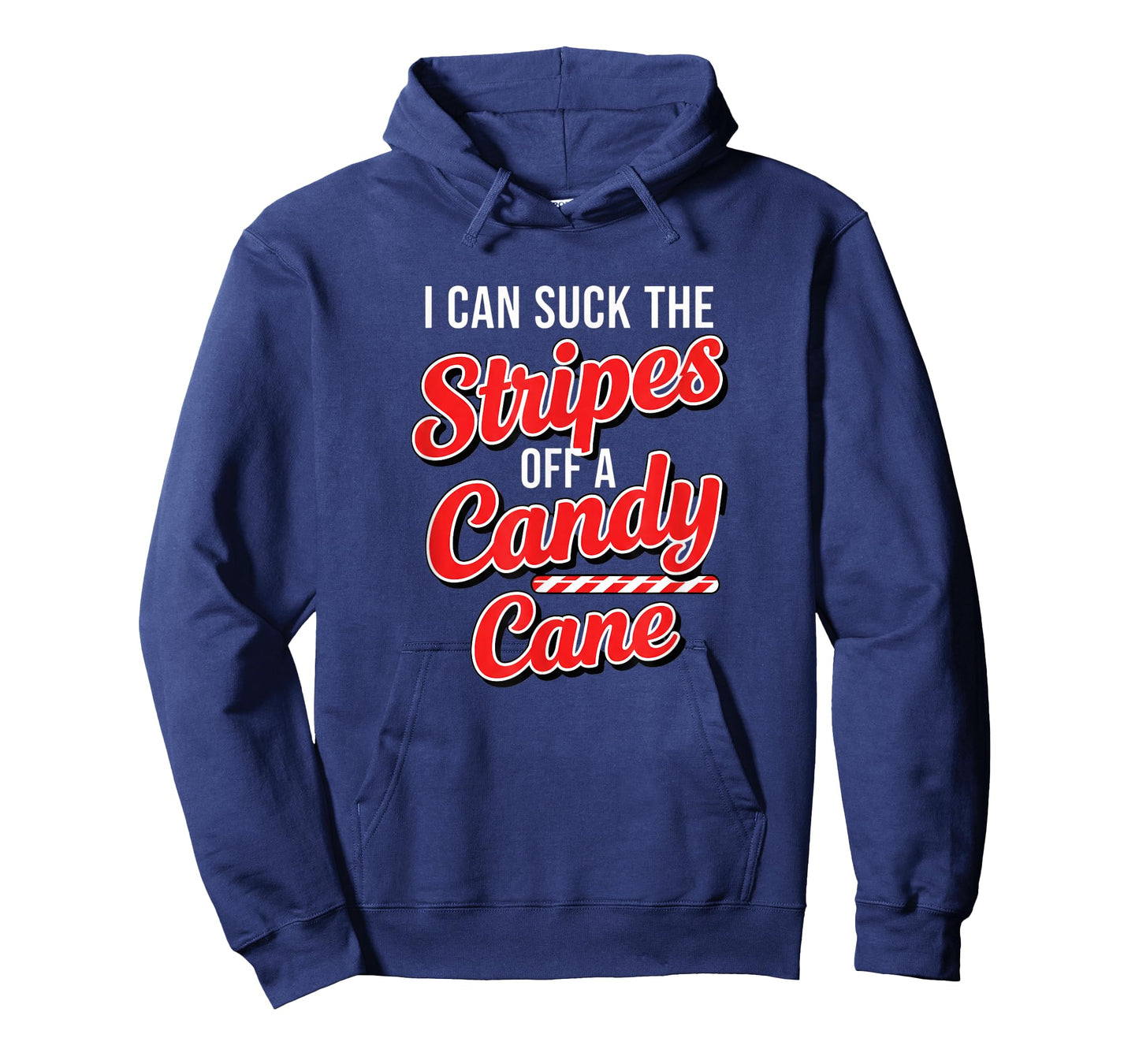 Christmas Naughty Candy Cane Innuendo I Can Suck The Stripes T-Shirt