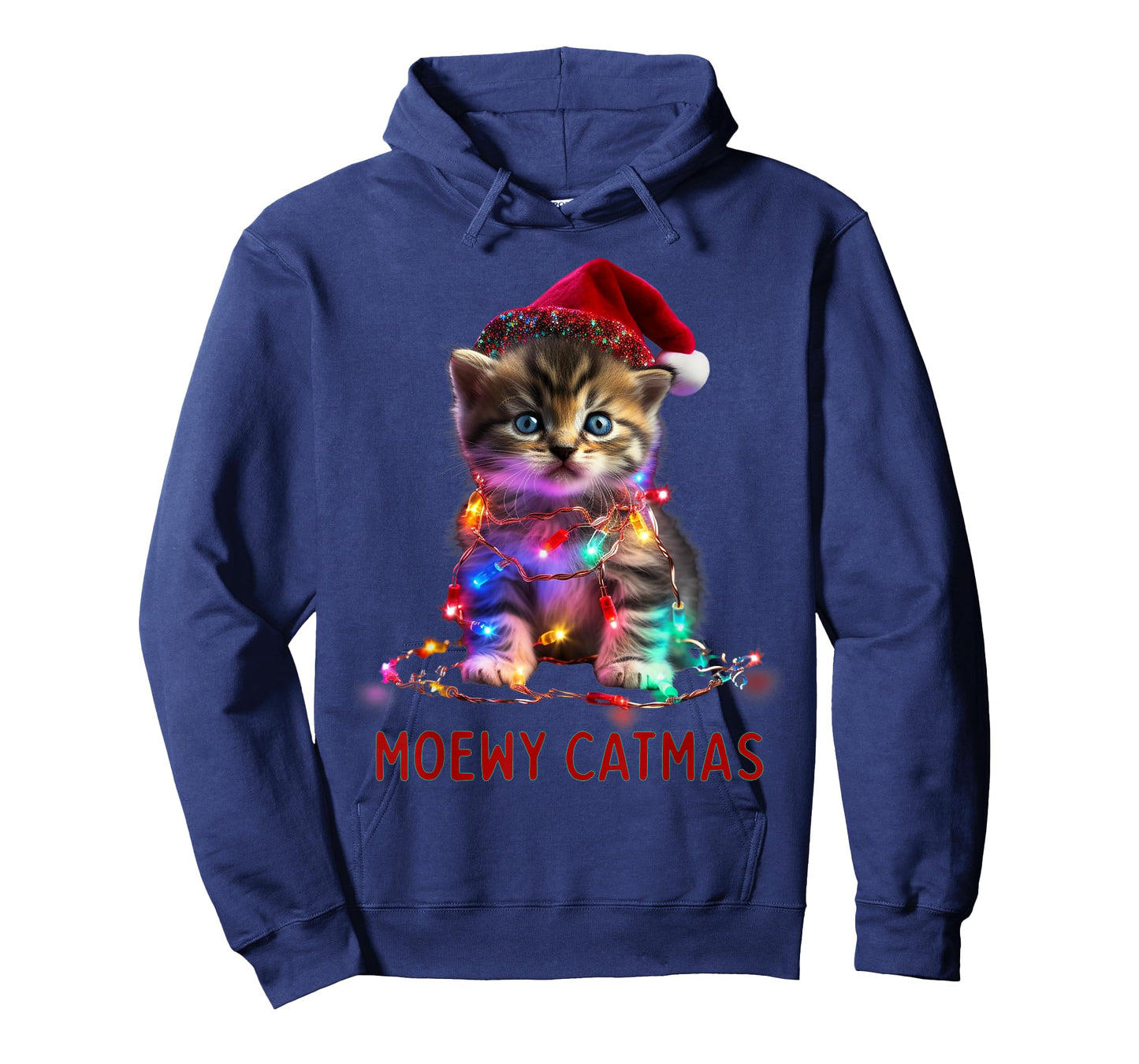 Moewy Catmas - Cat Christmas T-Shirt