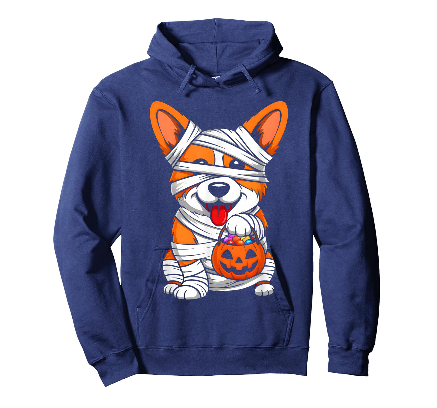 Mummy Corgi Dog Fall Pumpkin Spooky Season Halloween Costume T-Shirt