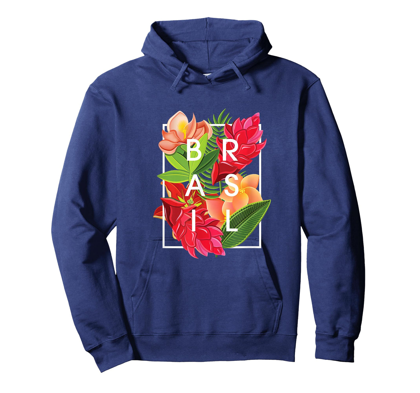 Flowers of Brazil Word Art - Brazilian Pride T-Shirt