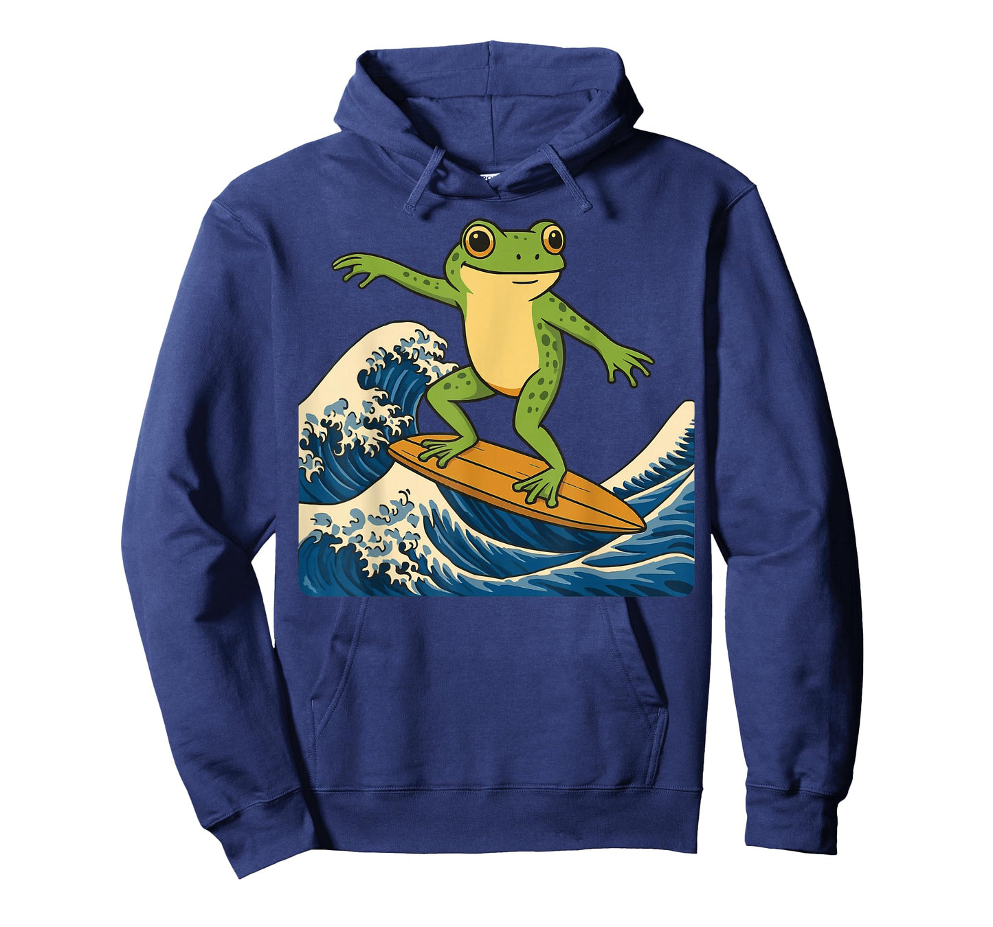 Frog Surfing Japanese T-Shirt