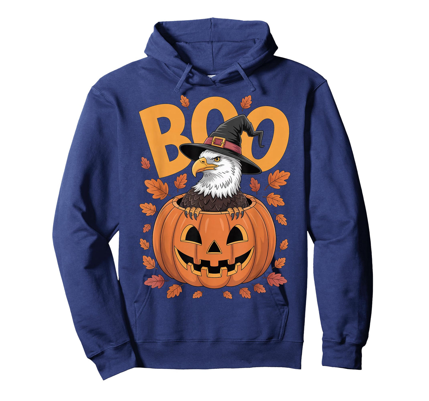 Eagle Costume on Pumpkin Halloween Eagle T-Shirt
