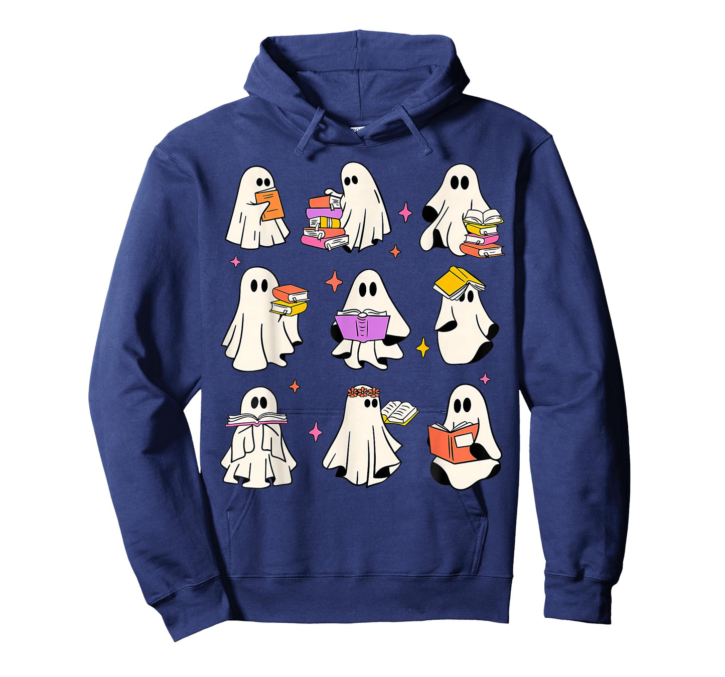 Read More Books Spooky Teacher Halloween Ghost Reading Book T-Shirt