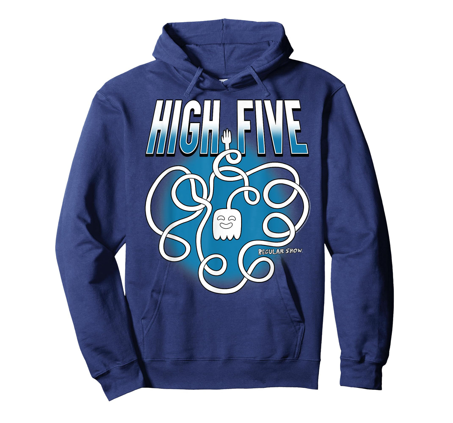 Regular Show High Five Ghost Long Arm Funny Cartoon T-Shirt