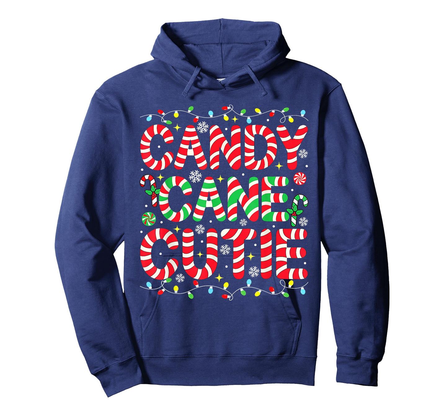 Funny Christmas Candy Cane Lover Crew Xmas Candy Cane Cutie T-Shirt