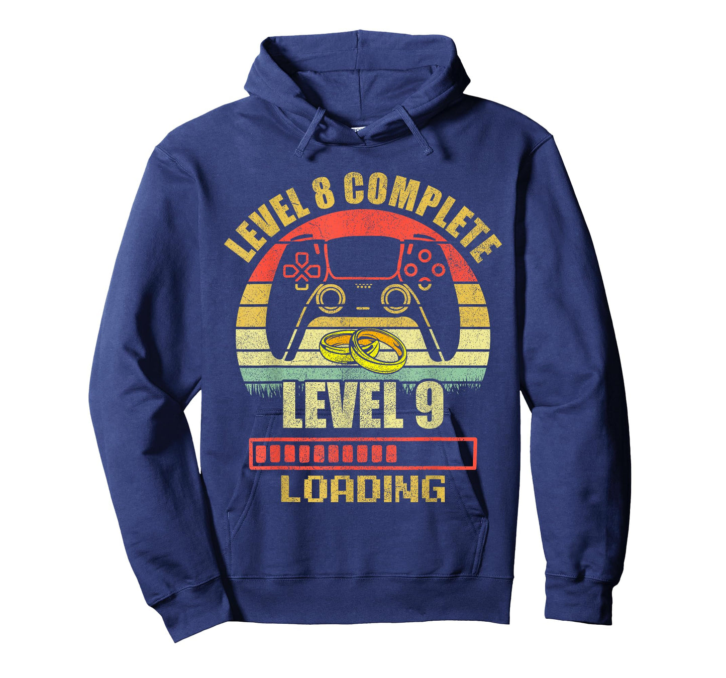 Couples Shirts For Him Level 8 Complete Wedding Anniversary T-Shirt