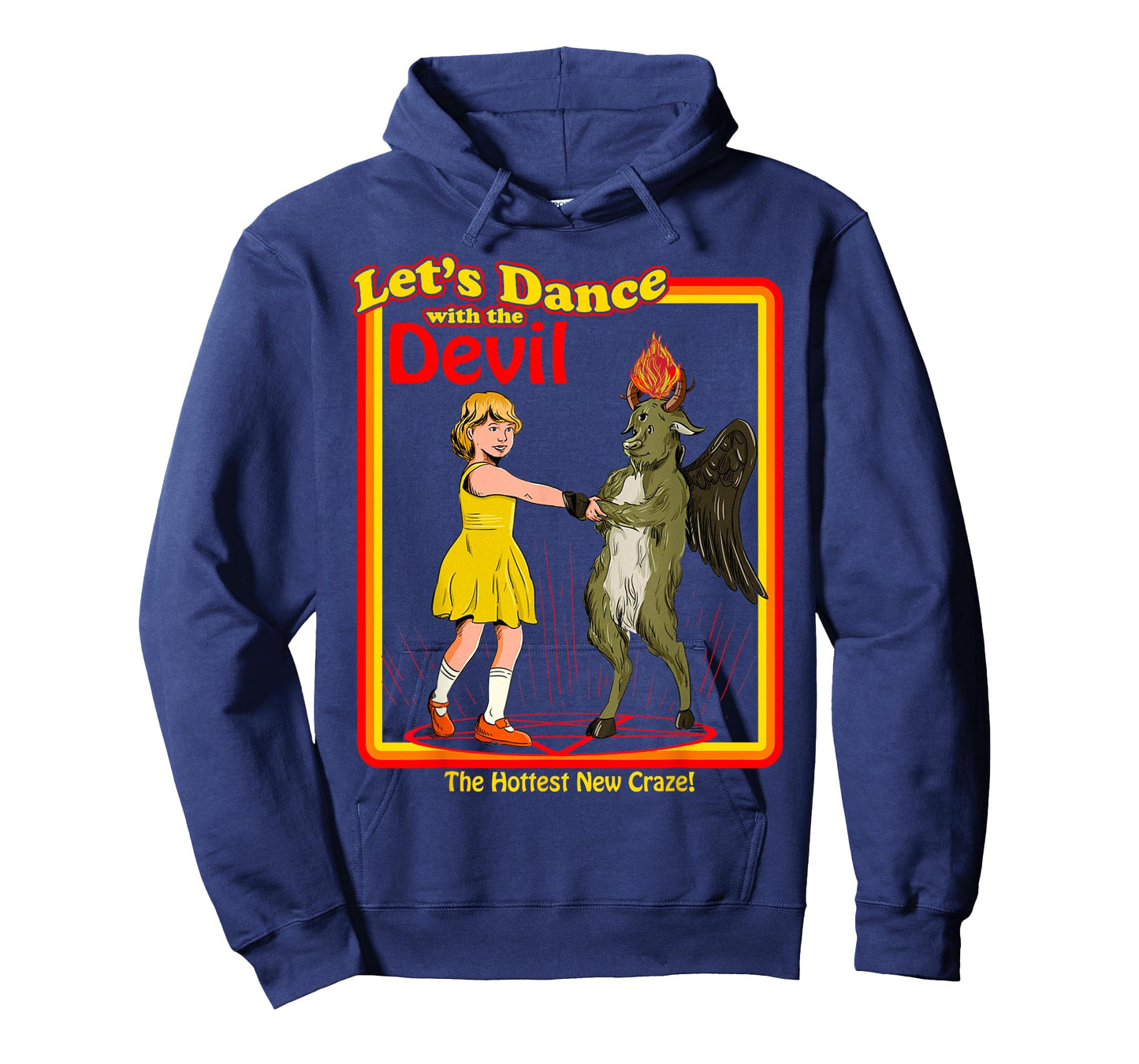 Witchcraft Let's Dance with the Devil Baphomet Satanic Funny T-Shirt