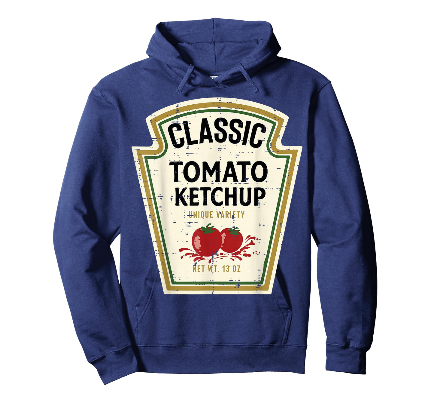 Halloween Tomato Ketchup Food Matching Costume Women Men Kid T-Shirt