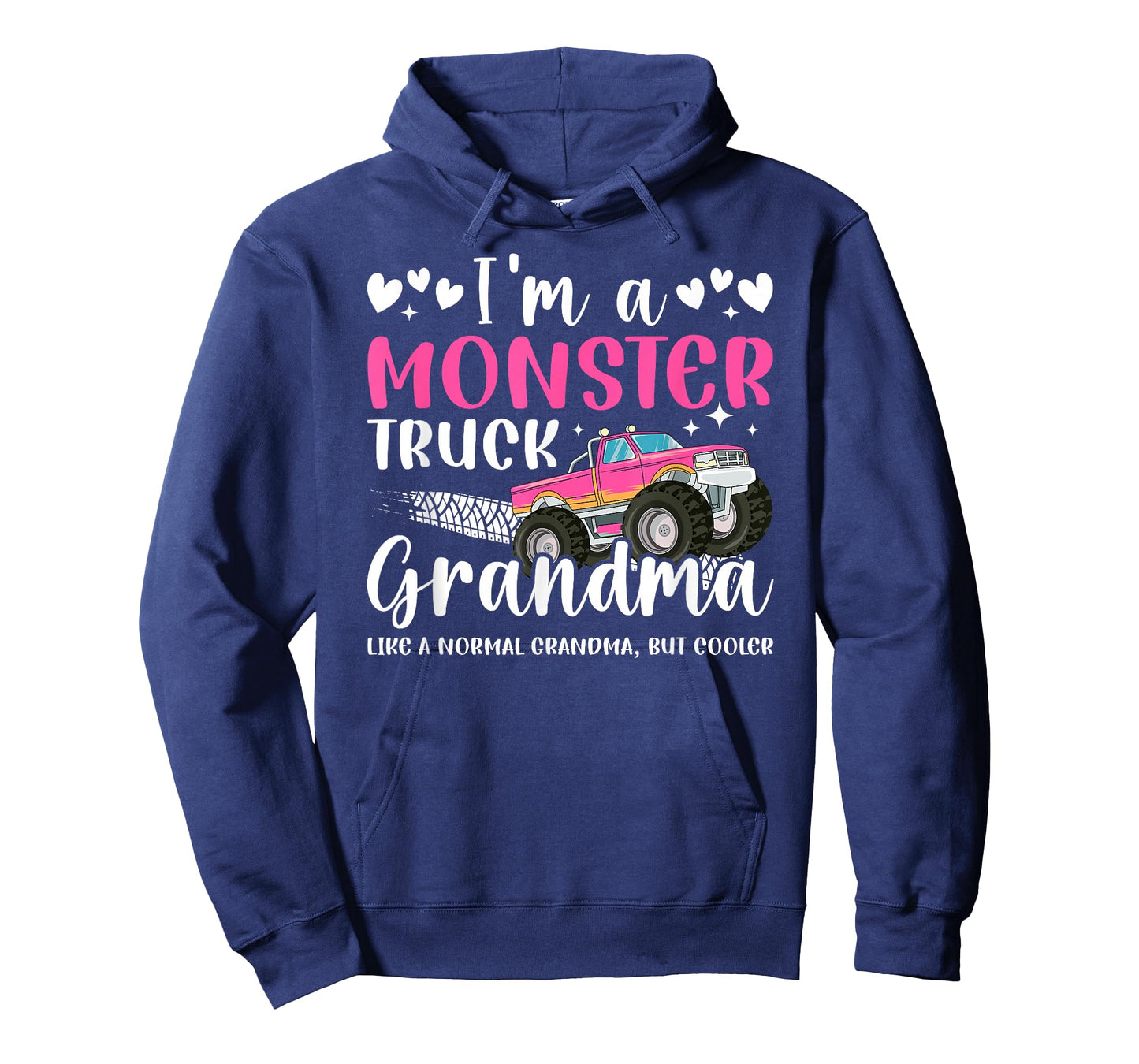 I'm A Monster Truck Grandma Monster Truck Grandmother T-Shirt
