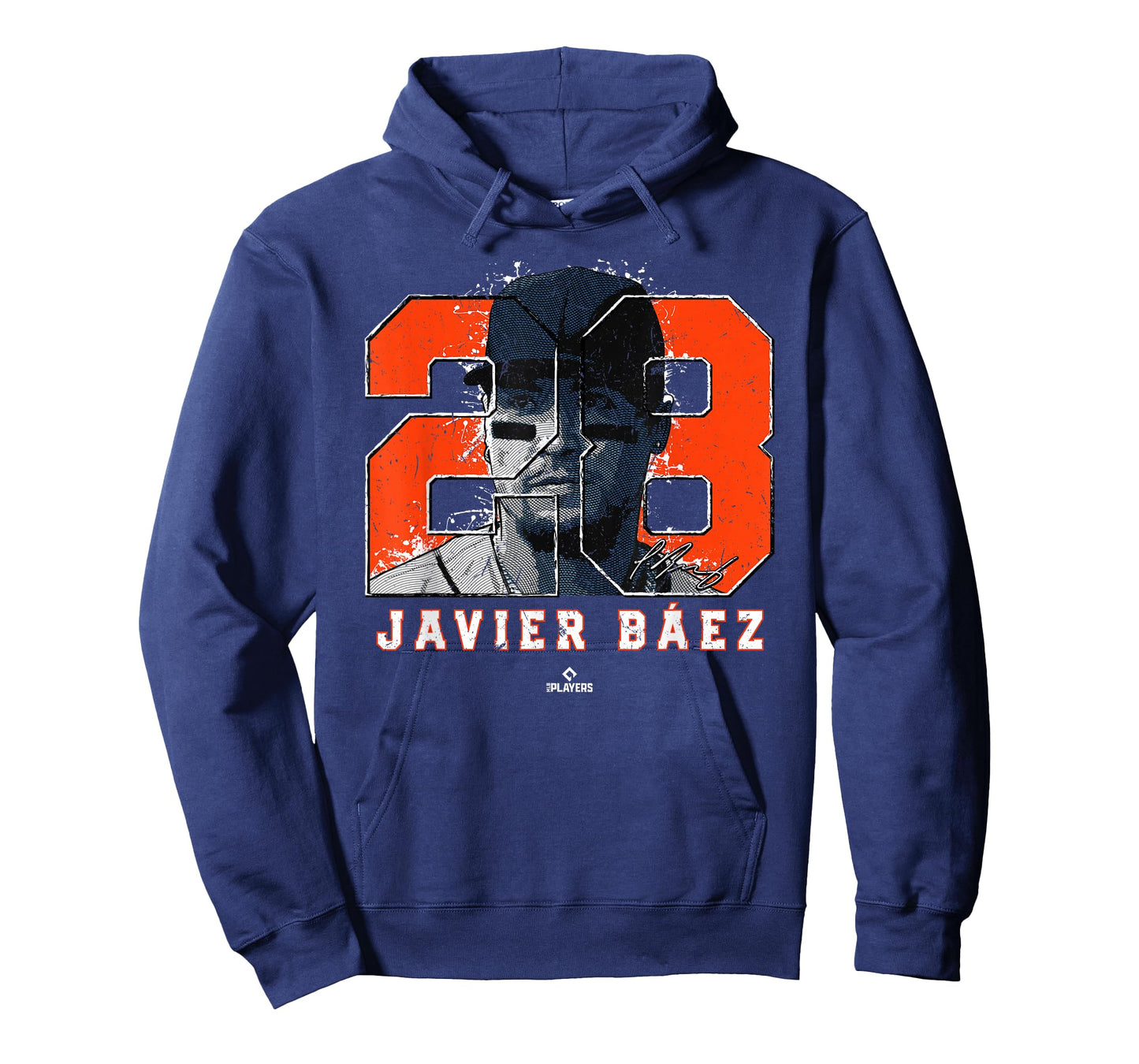 Javier Baez Silhouette Detroit Michigan MLBPA T-Shirt