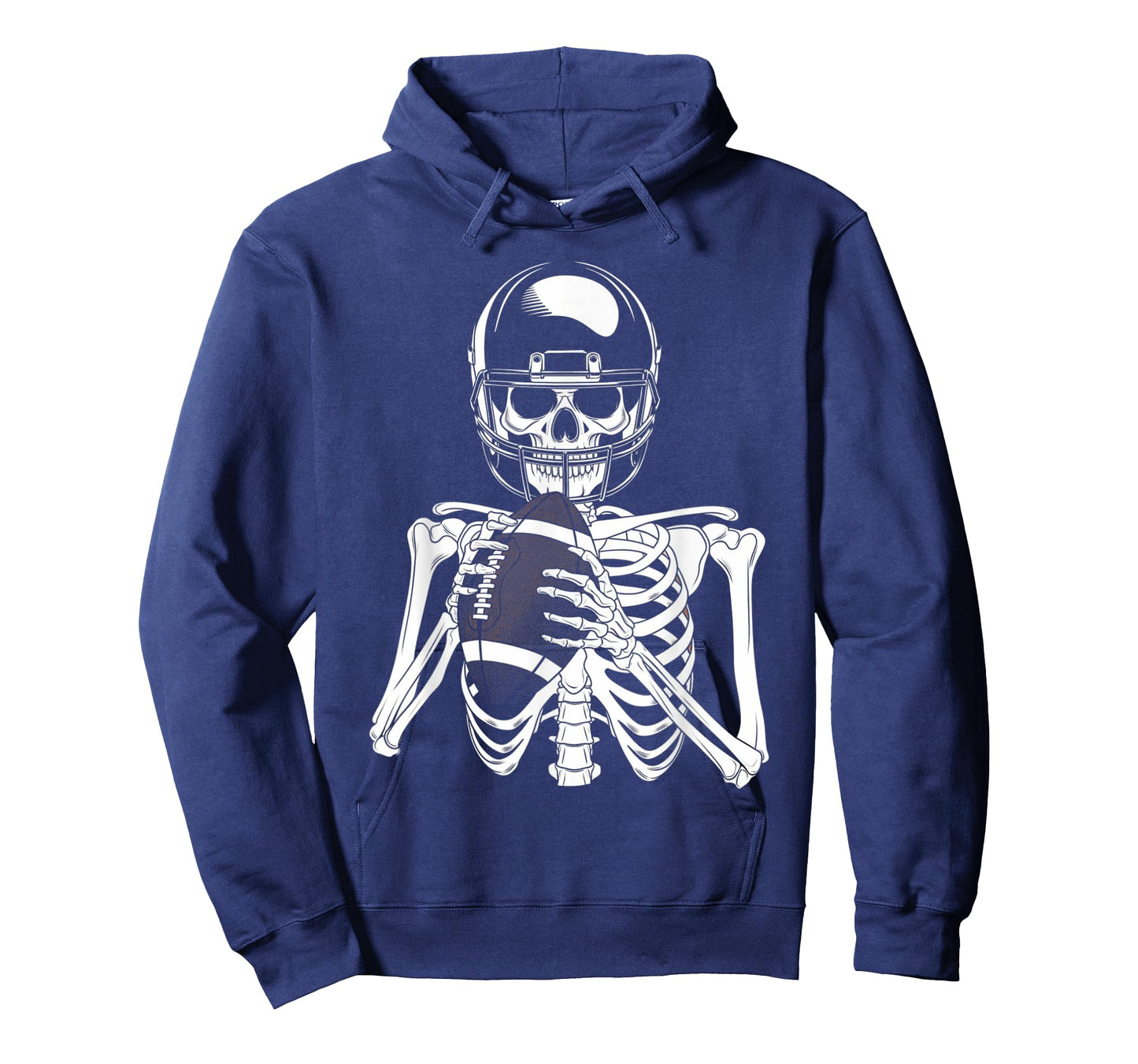 American Football Skeleton Football Player Halloween Spooky T-Shirt