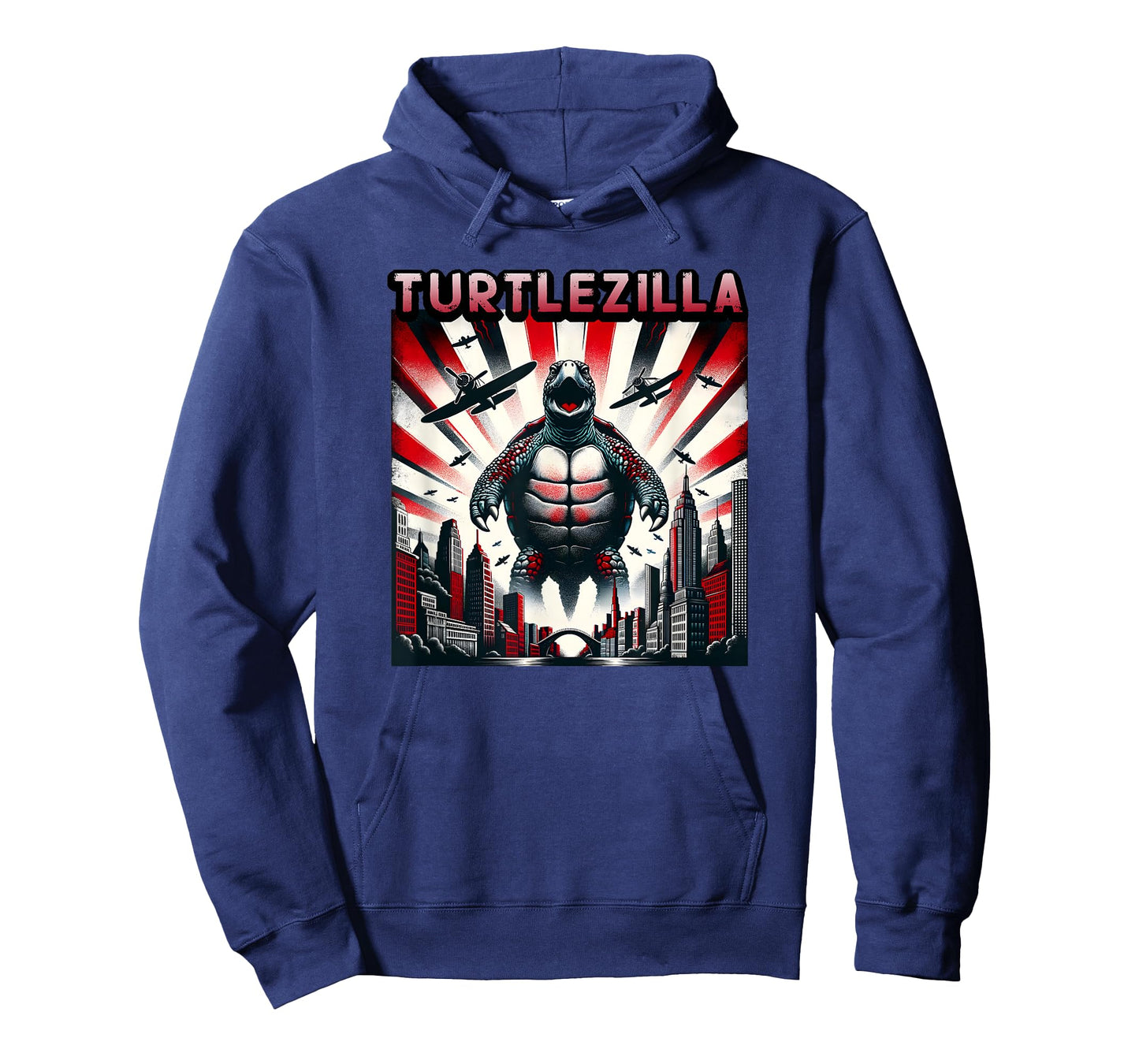 Turtlezilla Turtle Anime Poster Monster T-Shirt