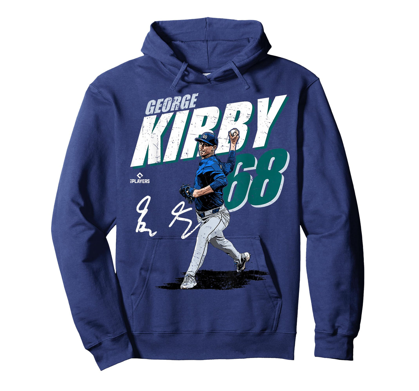 George Kirby | Seattle MLB Baseball Players | MLBGKI204M T-Shirt