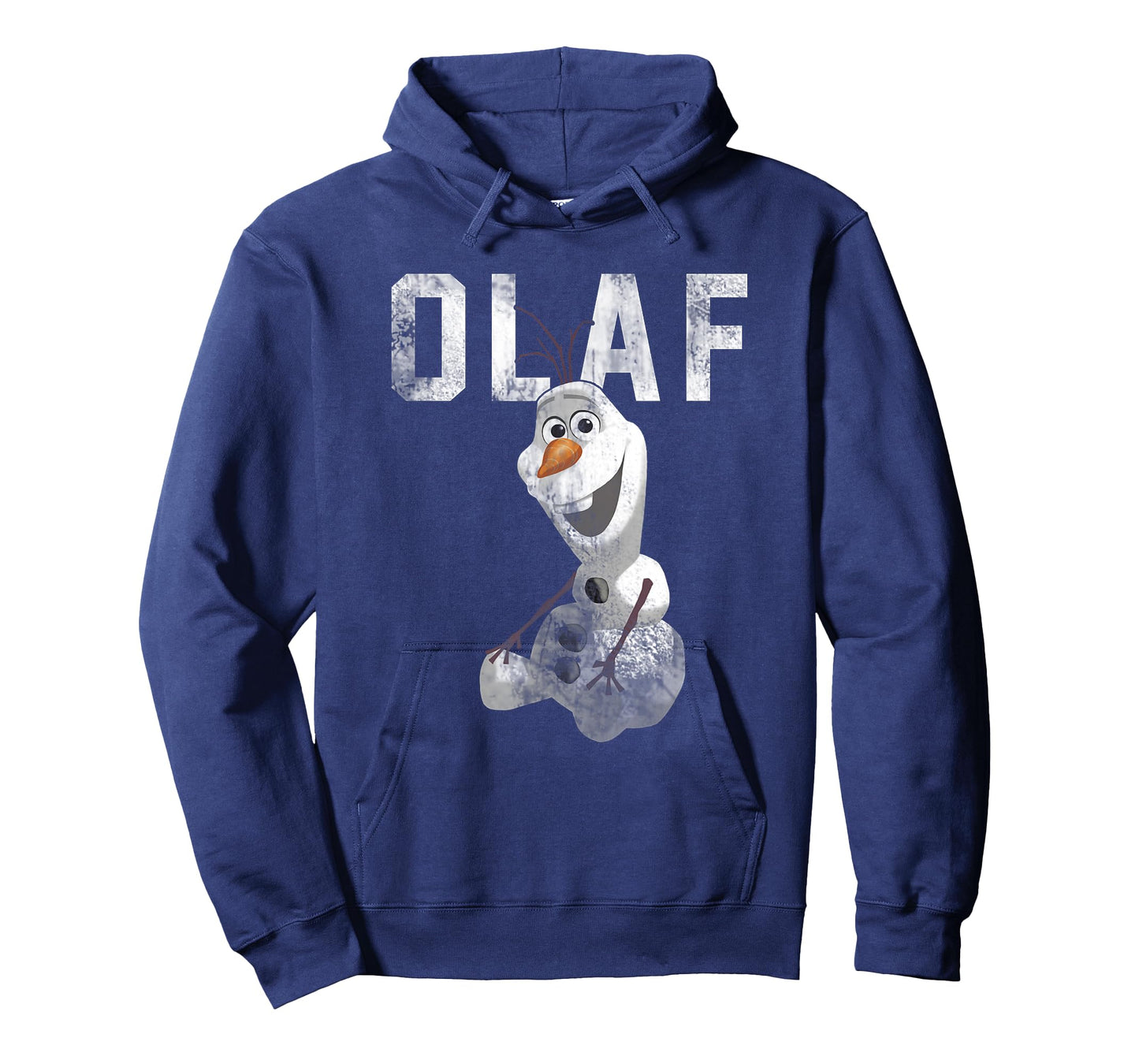 Disney Frozen Cute Olaf Distressed Big Chest Portrait T-Shirt