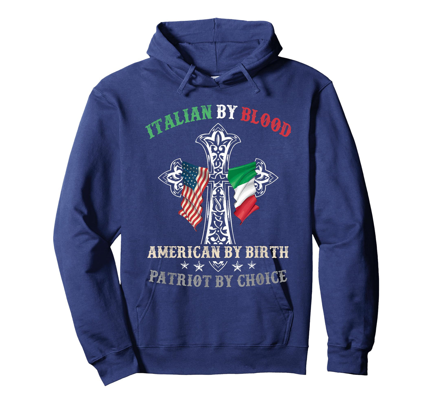 Italian by Blood American by Birth Patriot by Choice Cool T-Shirt