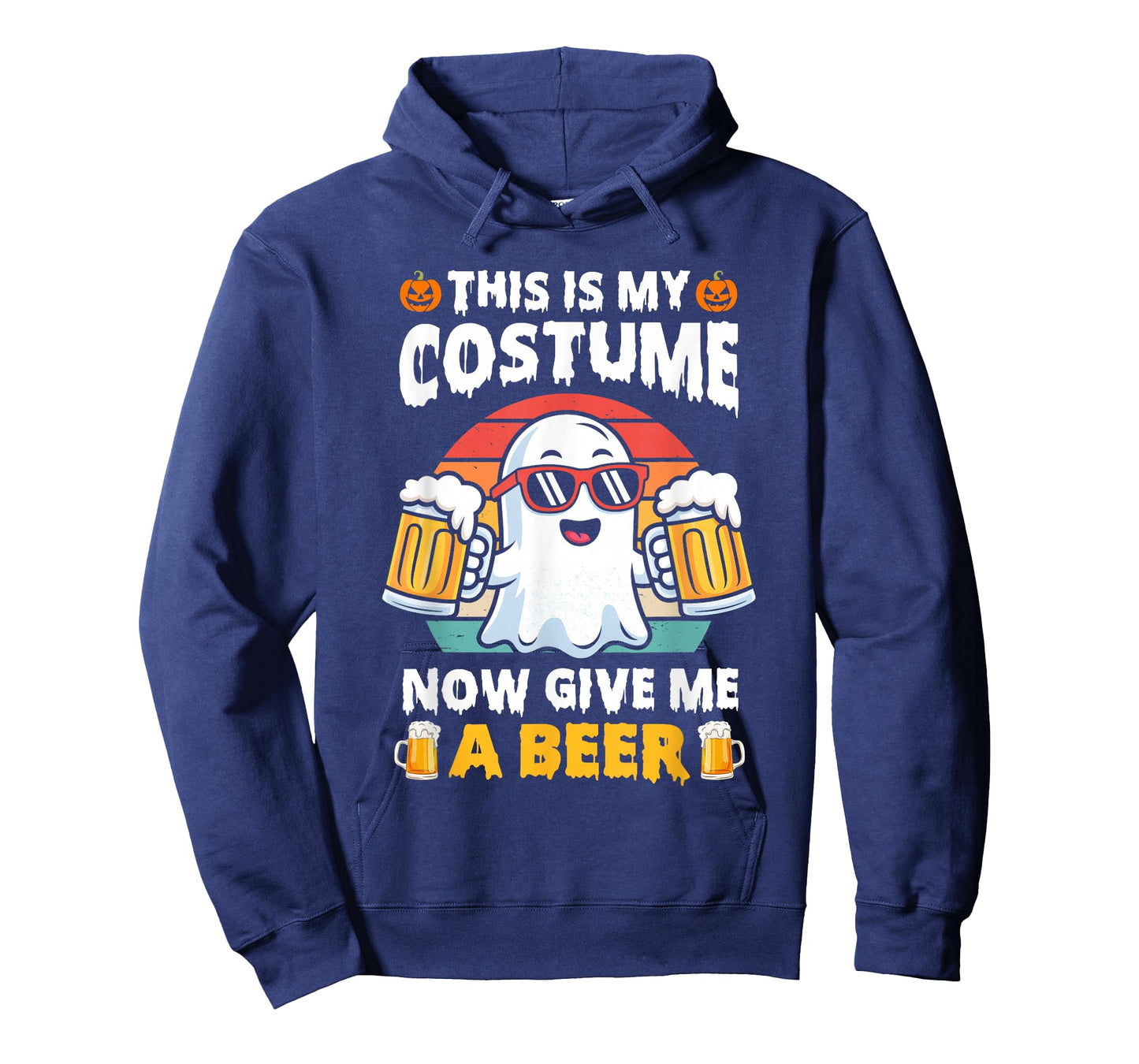 Funny Vintage Boo This is My Halloween Costumes Adults Mens T-Shirt