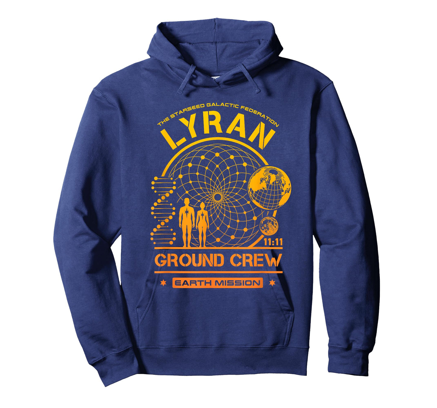 Lyran Starseed Earth Mission Ground Crew T-Shirt