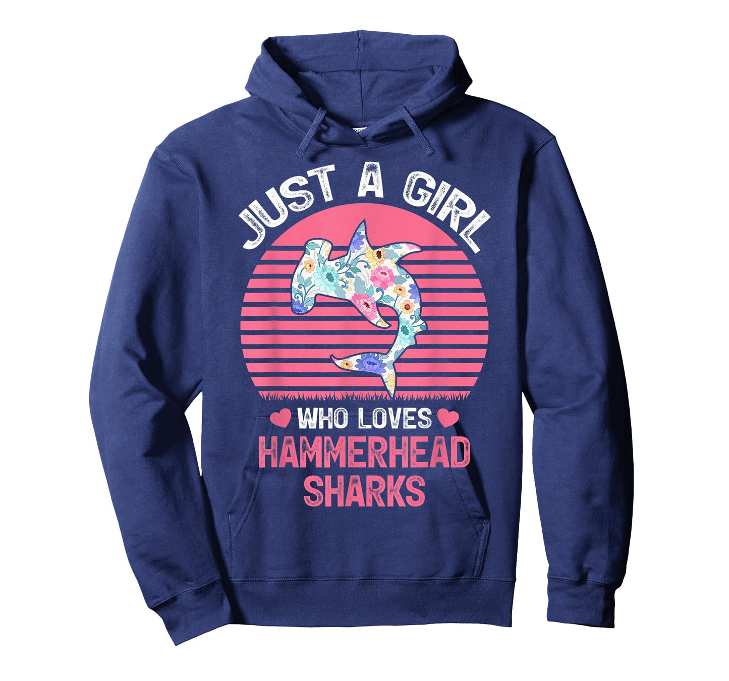 Shark Lover Tee Just A Girl Who Loves Hammerhead Sharks T-Shirt