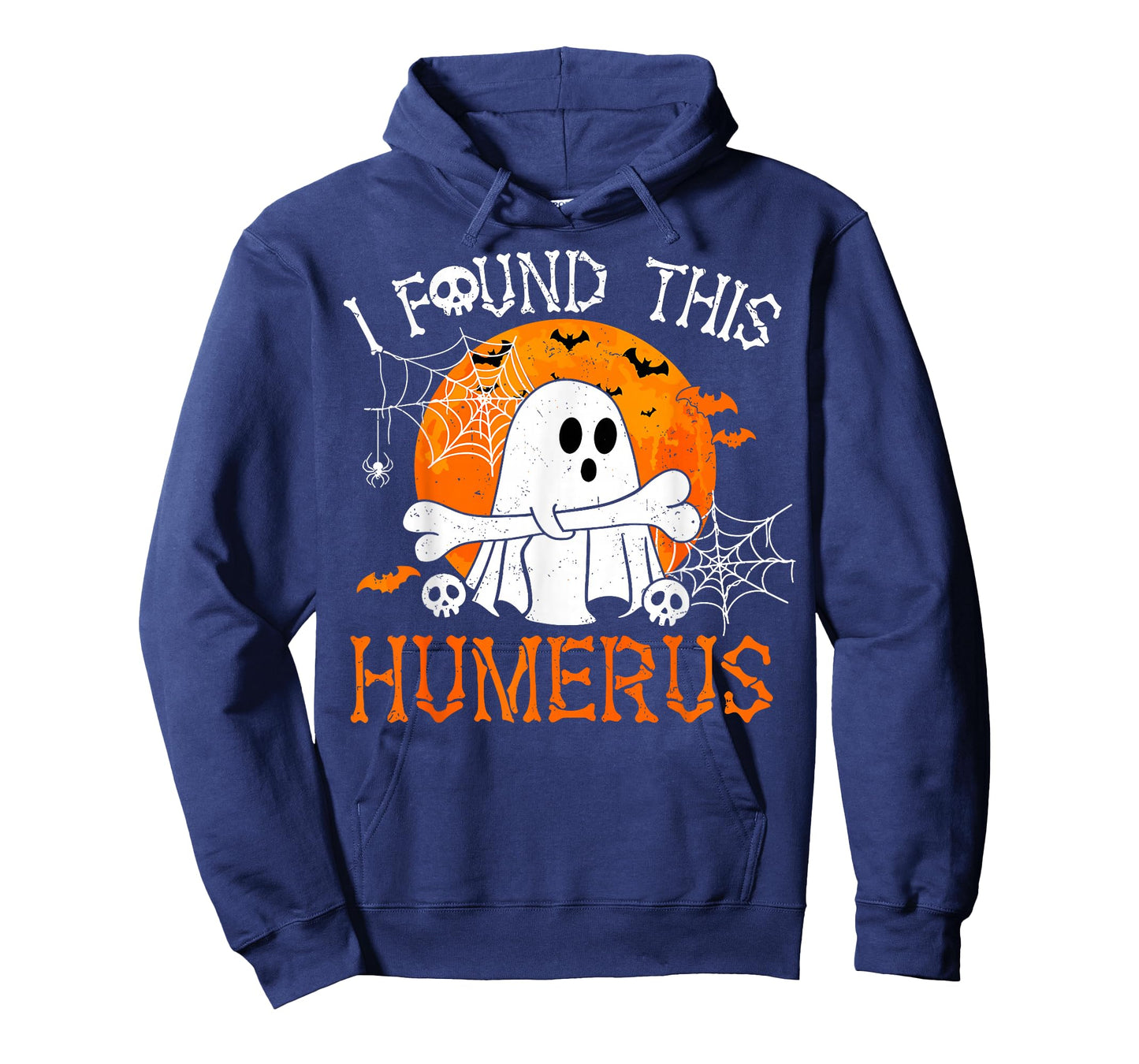 I Found This Humerus Spooky Ghost Bone Funny Halloween Pun T-Shirt