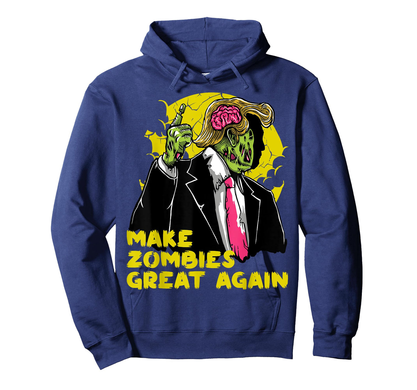 Make Zombies Great Again Funny Trump Zombie Costume Shirt T-Shirt