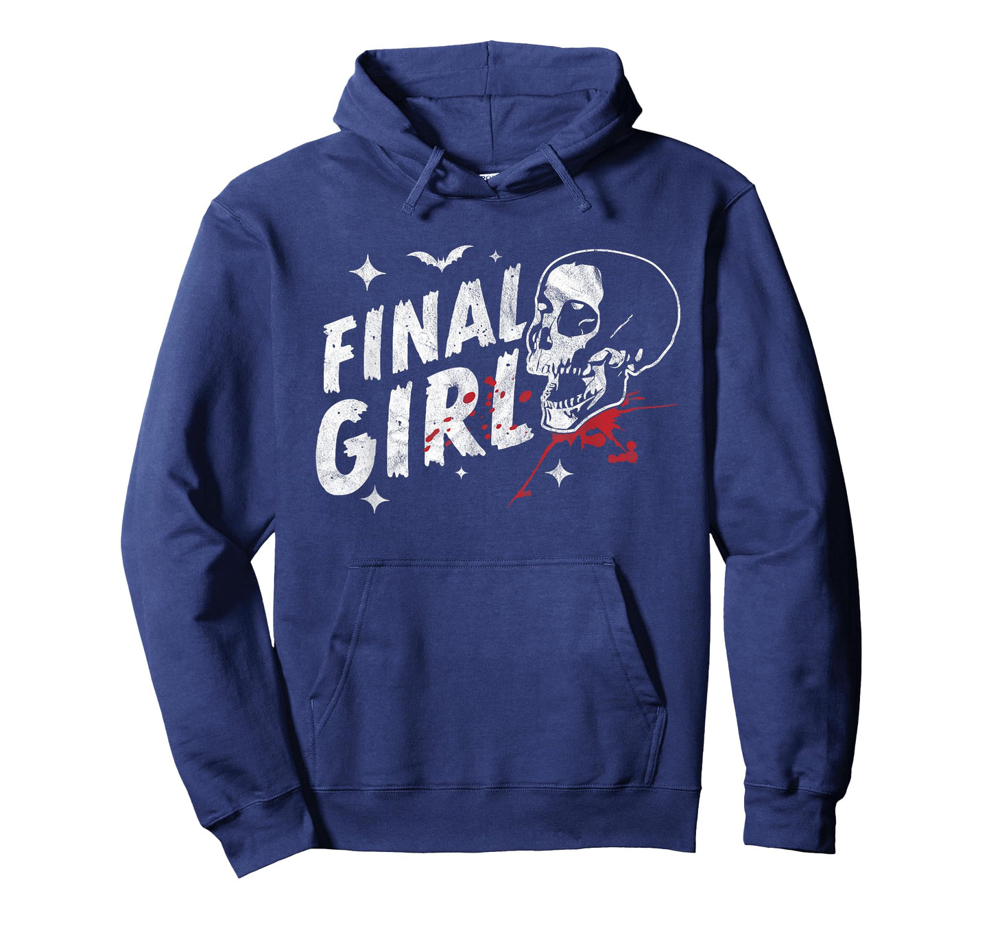 Final Girl Horror Movie Trope Slasher Film Skull Halloween T-Shirt
