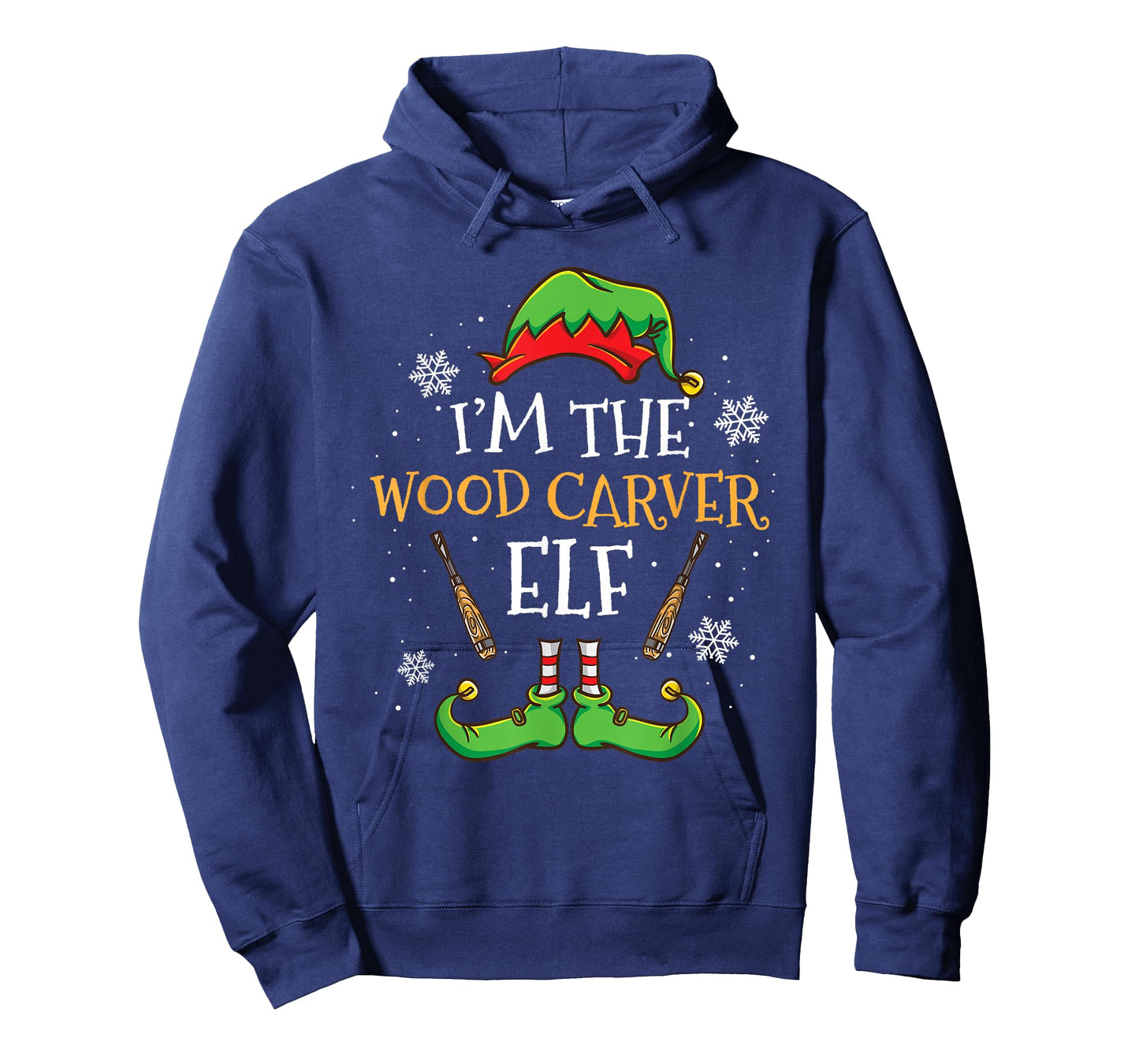 Im The Wood Carver Elf Christmas T-Shirt