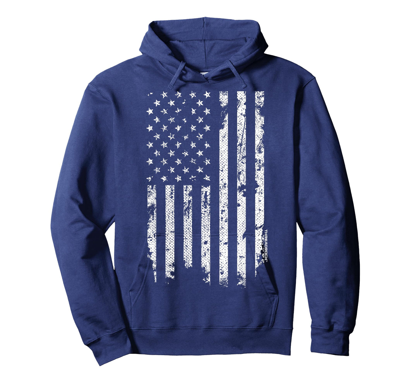 Distressed White American Flag T-Shirt T-Shirt