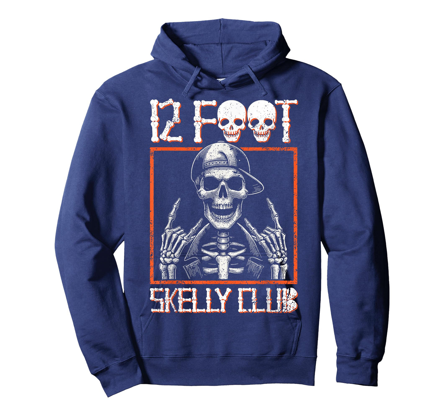 12 Foot Skelly Club - Halloween T-Shirt