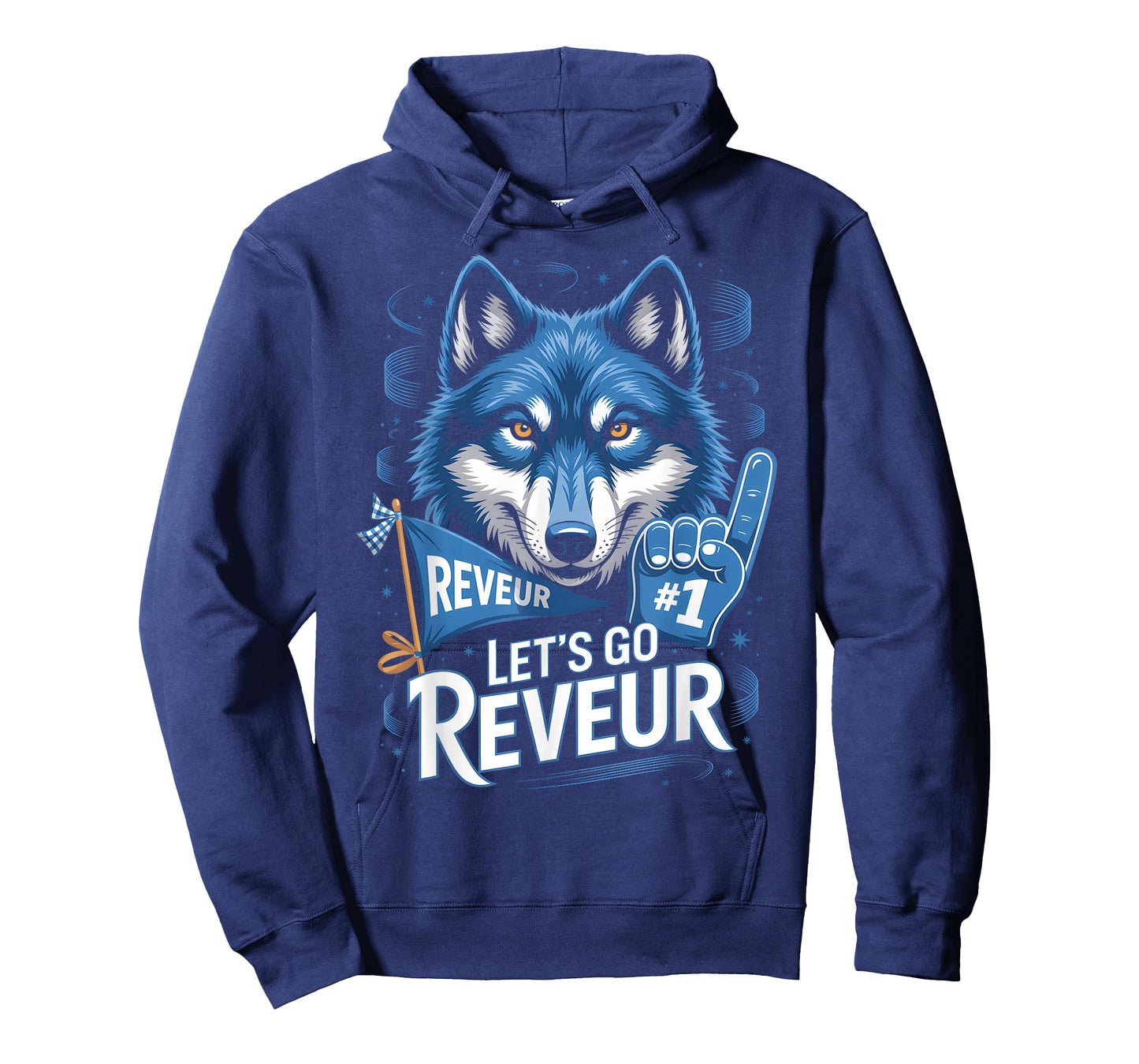 Team Reveur House Shirt Blue Reveur House of Dreamers Wolf T-Shirt