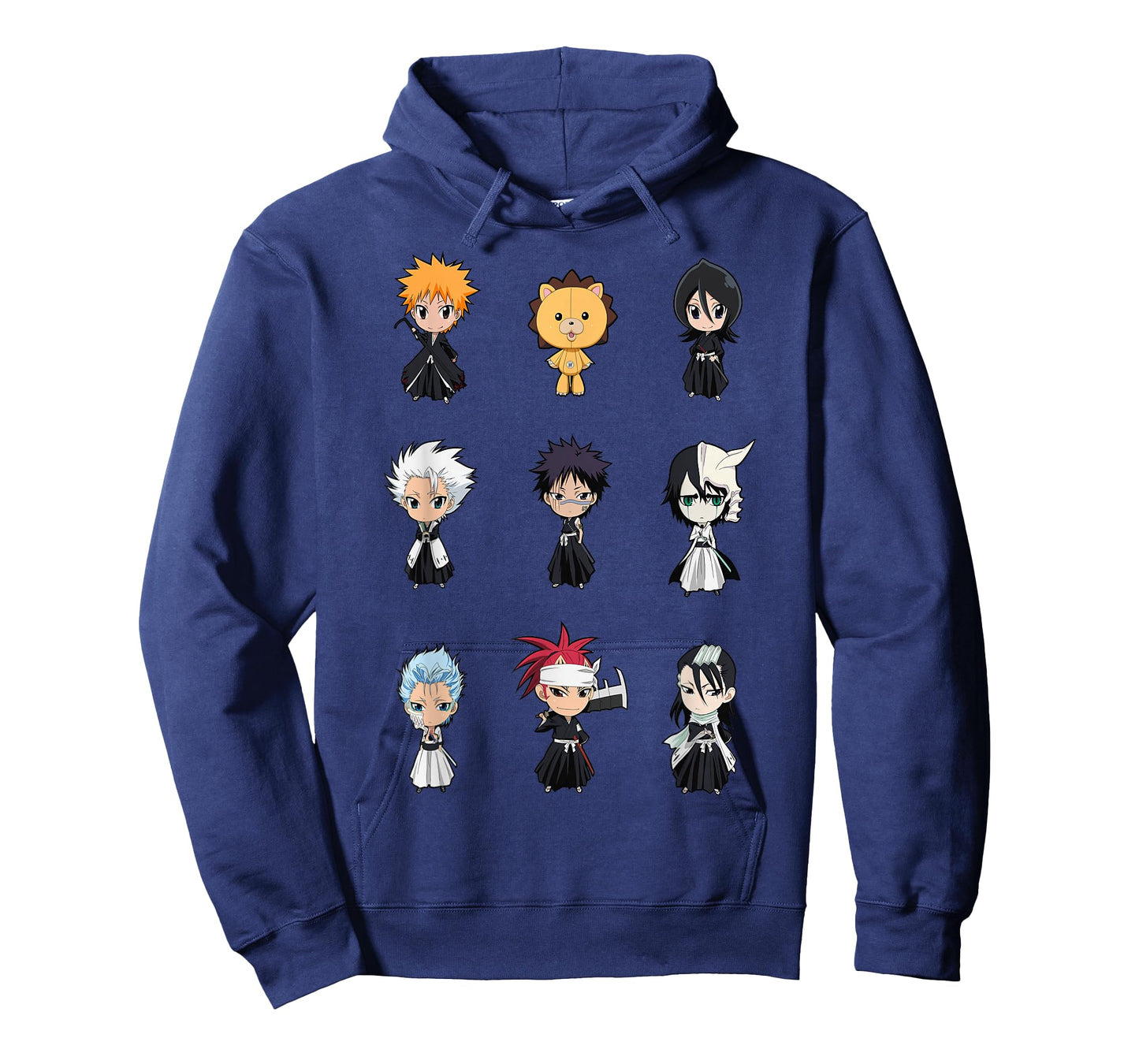 Bleach Cute Chibi Character Grid Anime T-Shirt