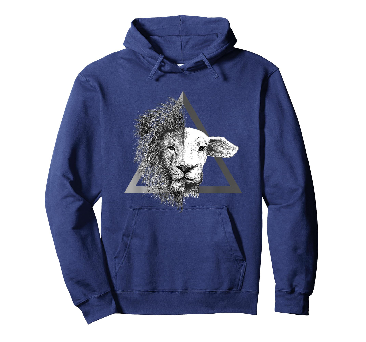 Christian T-Shirt - Jesus Lion and Lamb T-Shirt