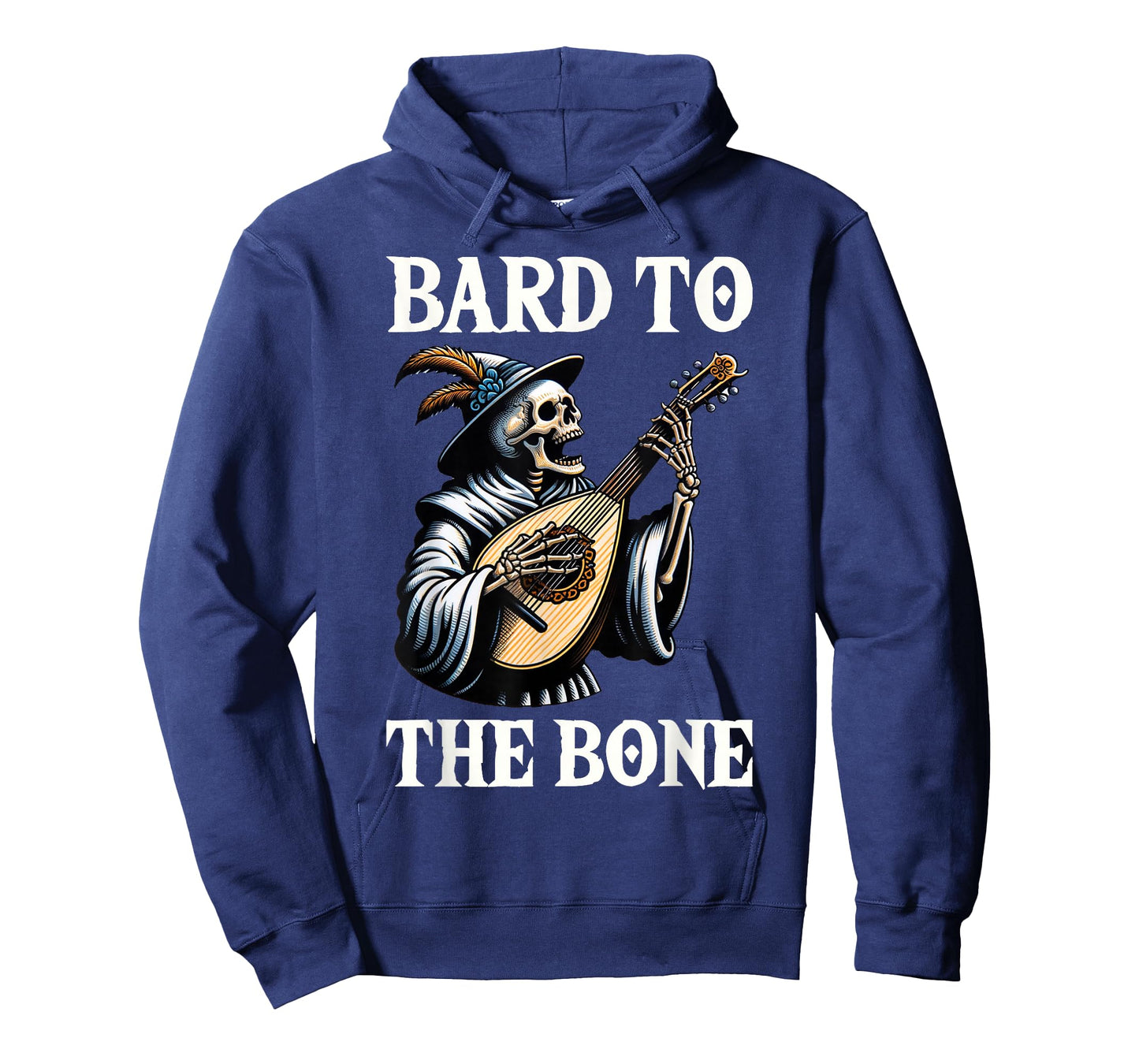 Funny Renaissance Festival Knight Bard To The Bone Design T-Shirt
